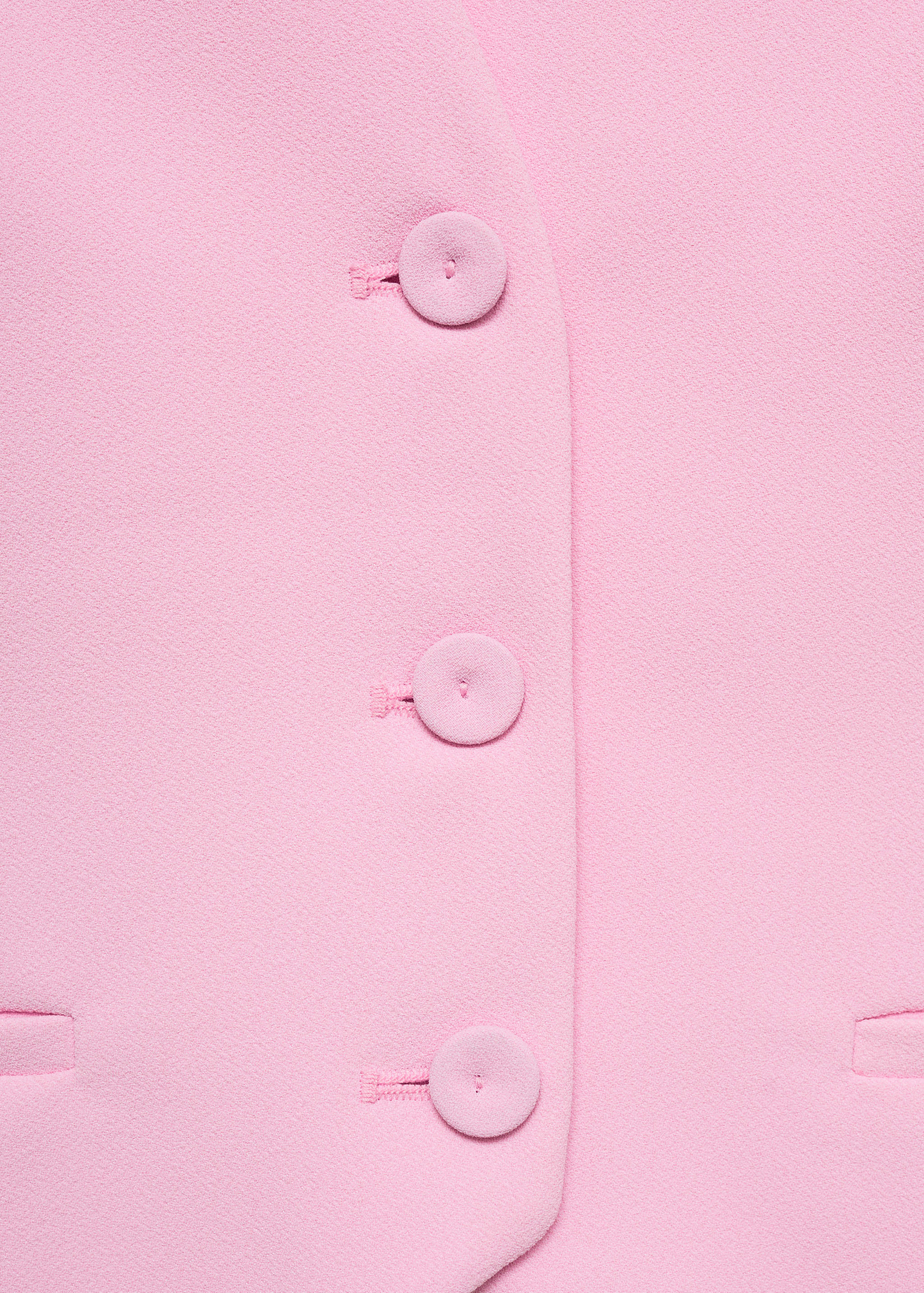 Halter-neck gilet with buttons - Details of the article 8