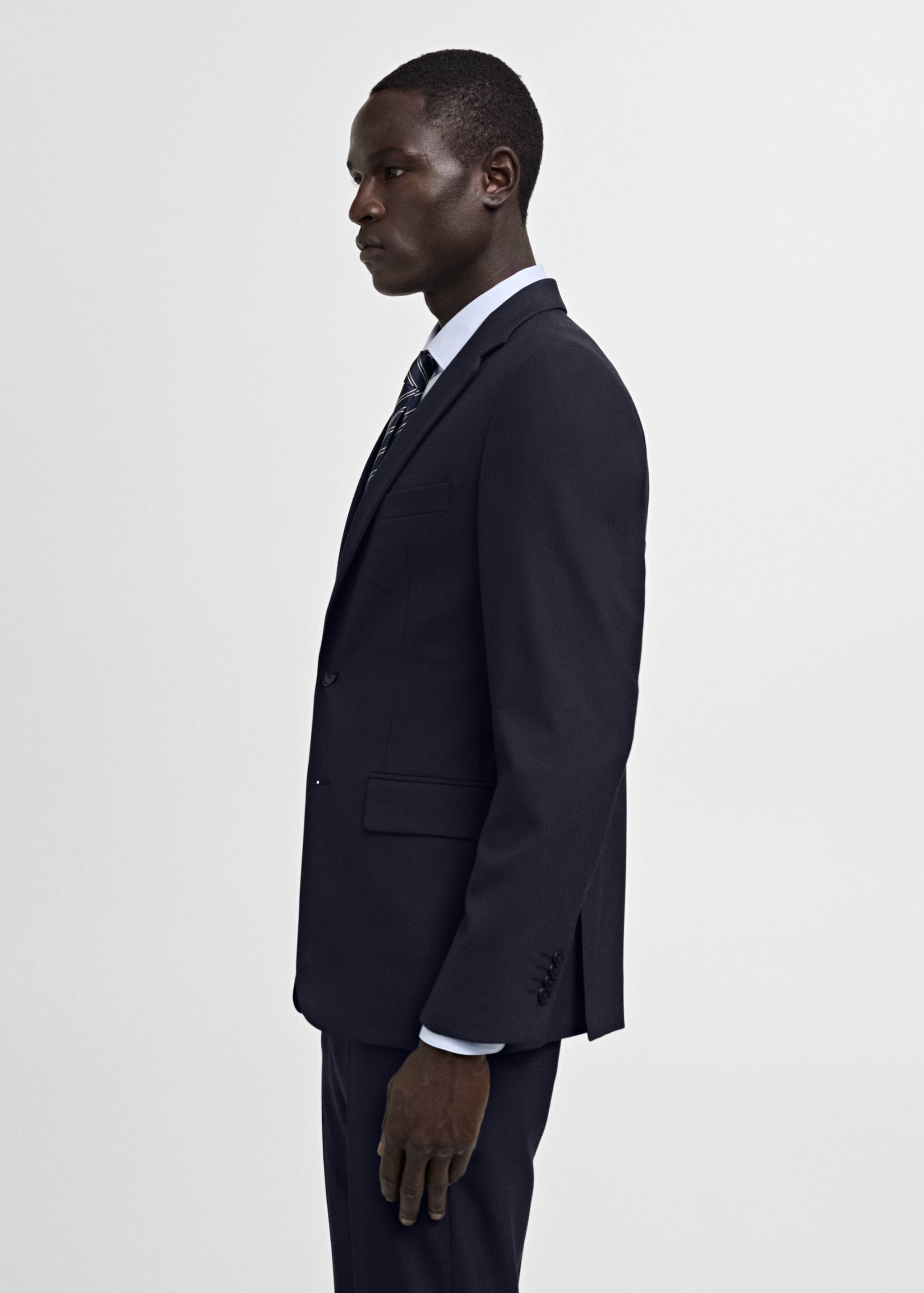 Slim Fit-Anzugjacke aus Comfort-Stretch-Gewebe - Detail des Artikels 2