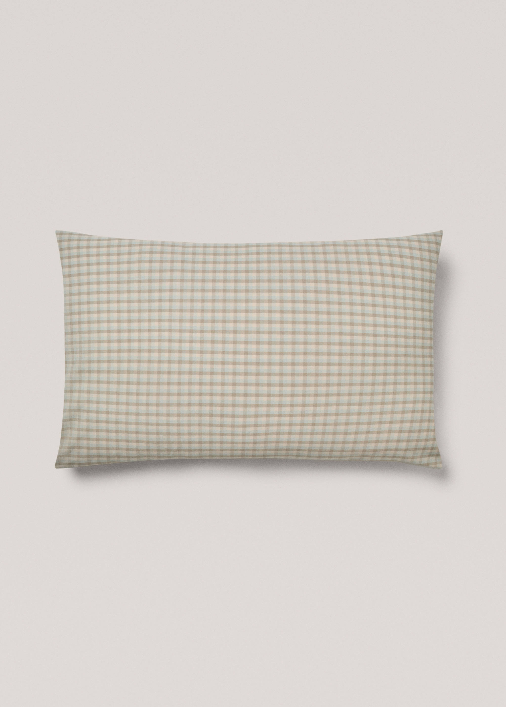 Vichy printed pillowcase 50X75cm - Article without model