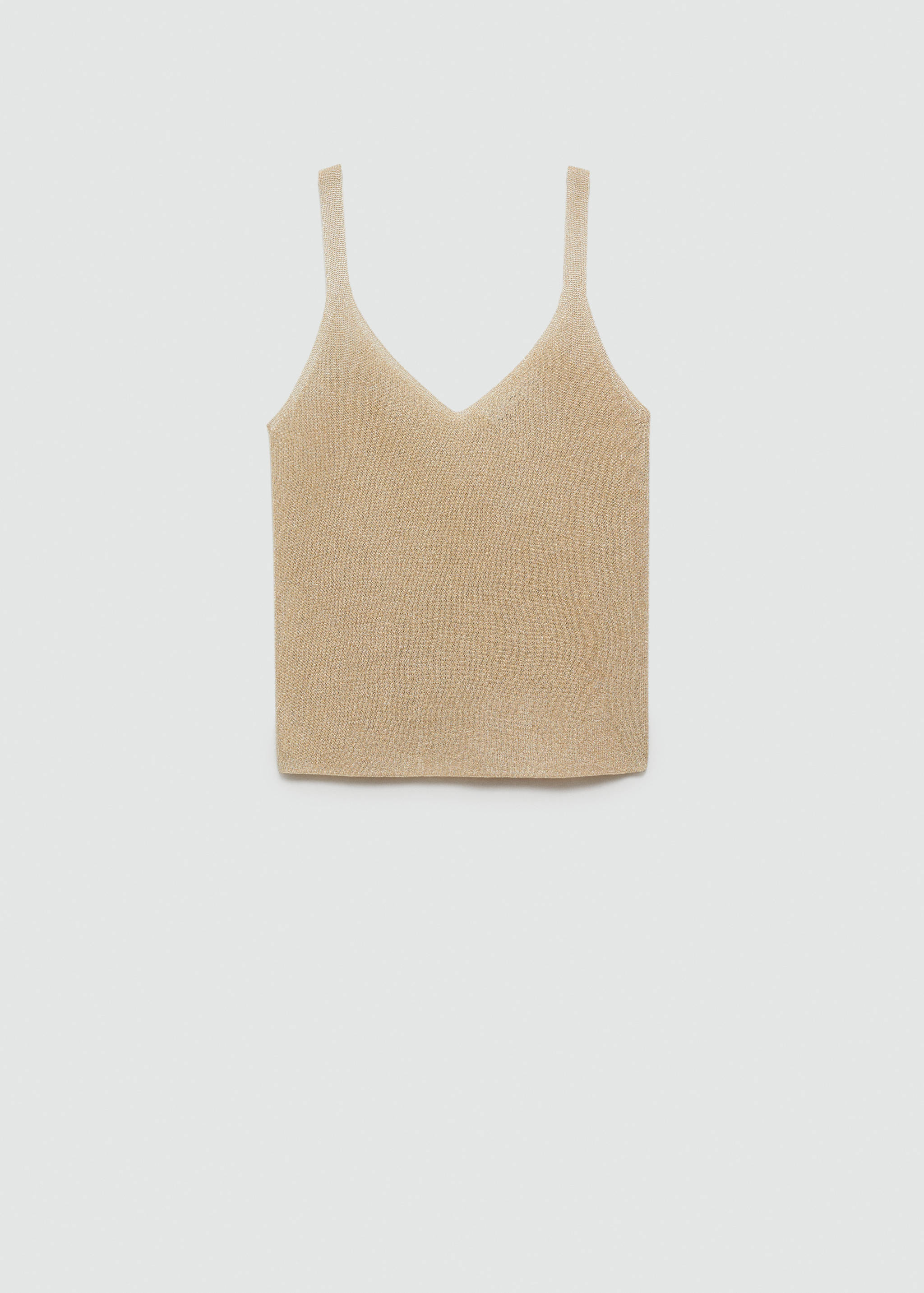 Lurex knitted top - Article without model