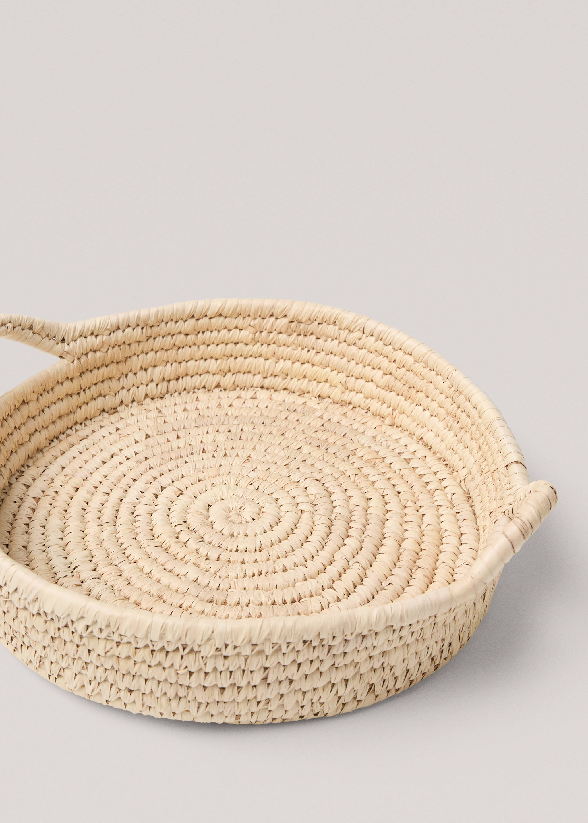 Rund bricka av naturfiber - Detaljer om artikeln 1
