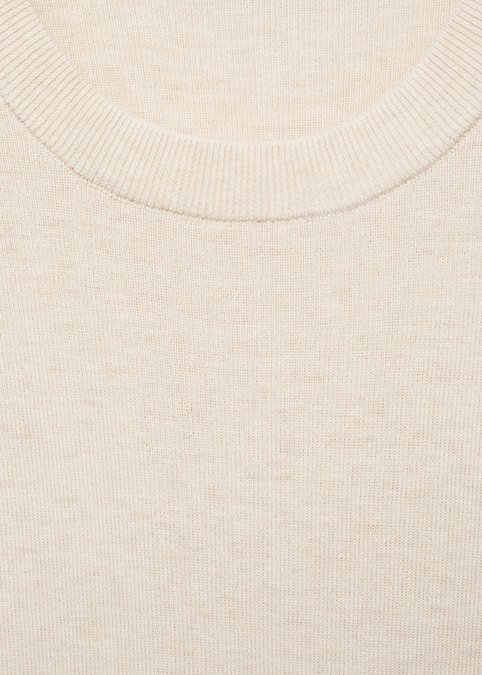 Knit cotton T-shirt - Details of the article 8