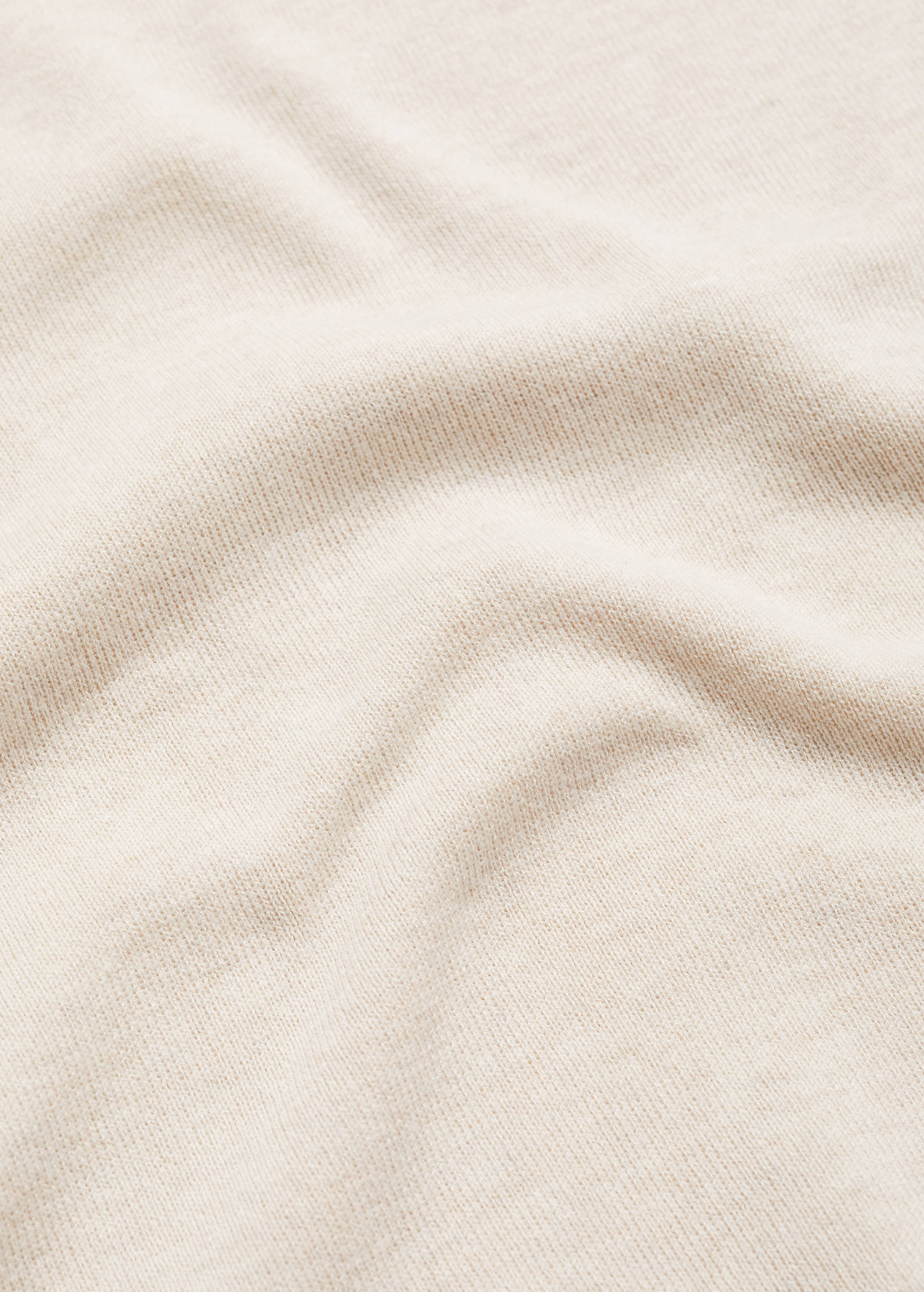 Knit cotton T-shirt - Details of the article 0