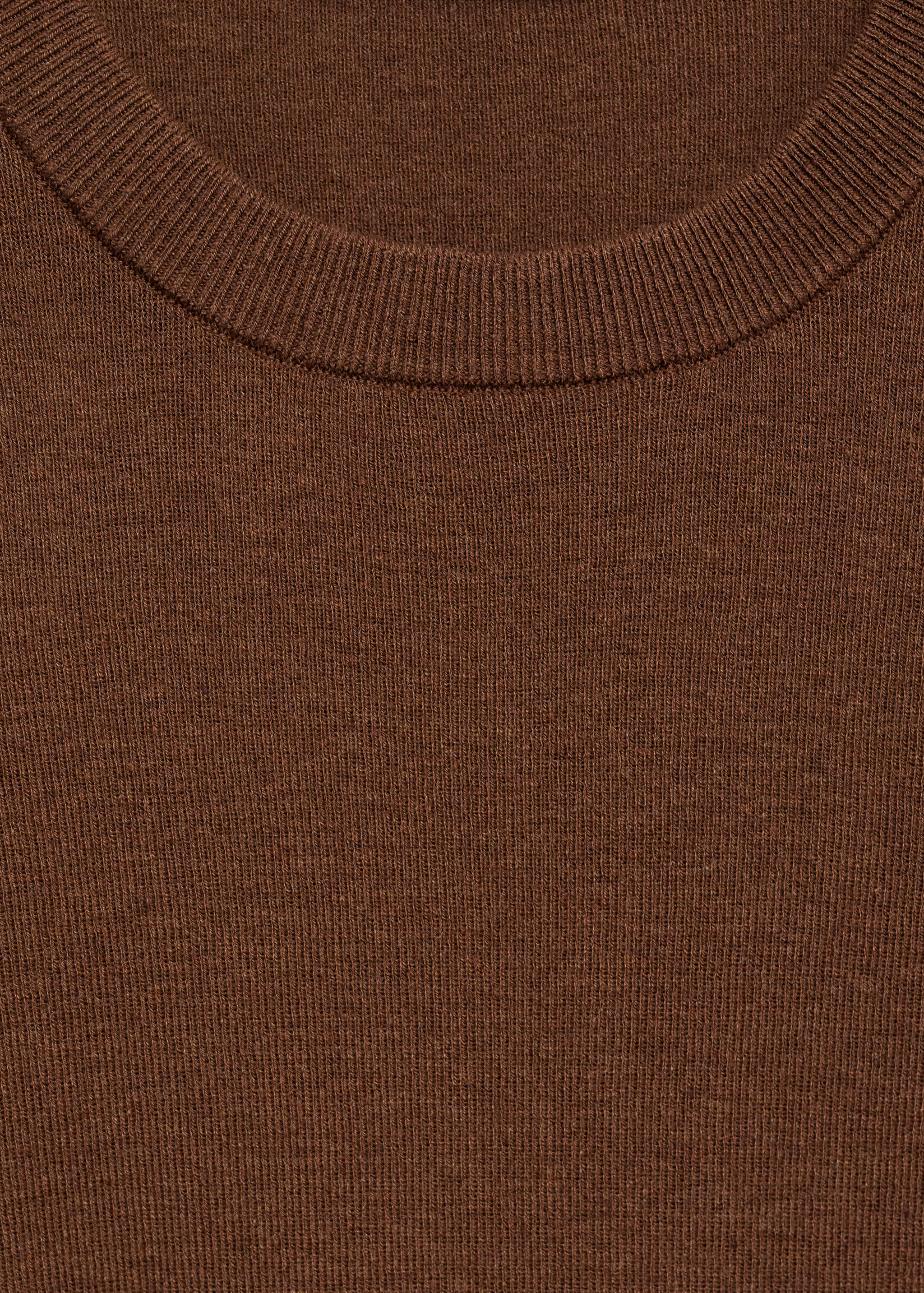 Knit cotton T-shirt - Details of the article 8
