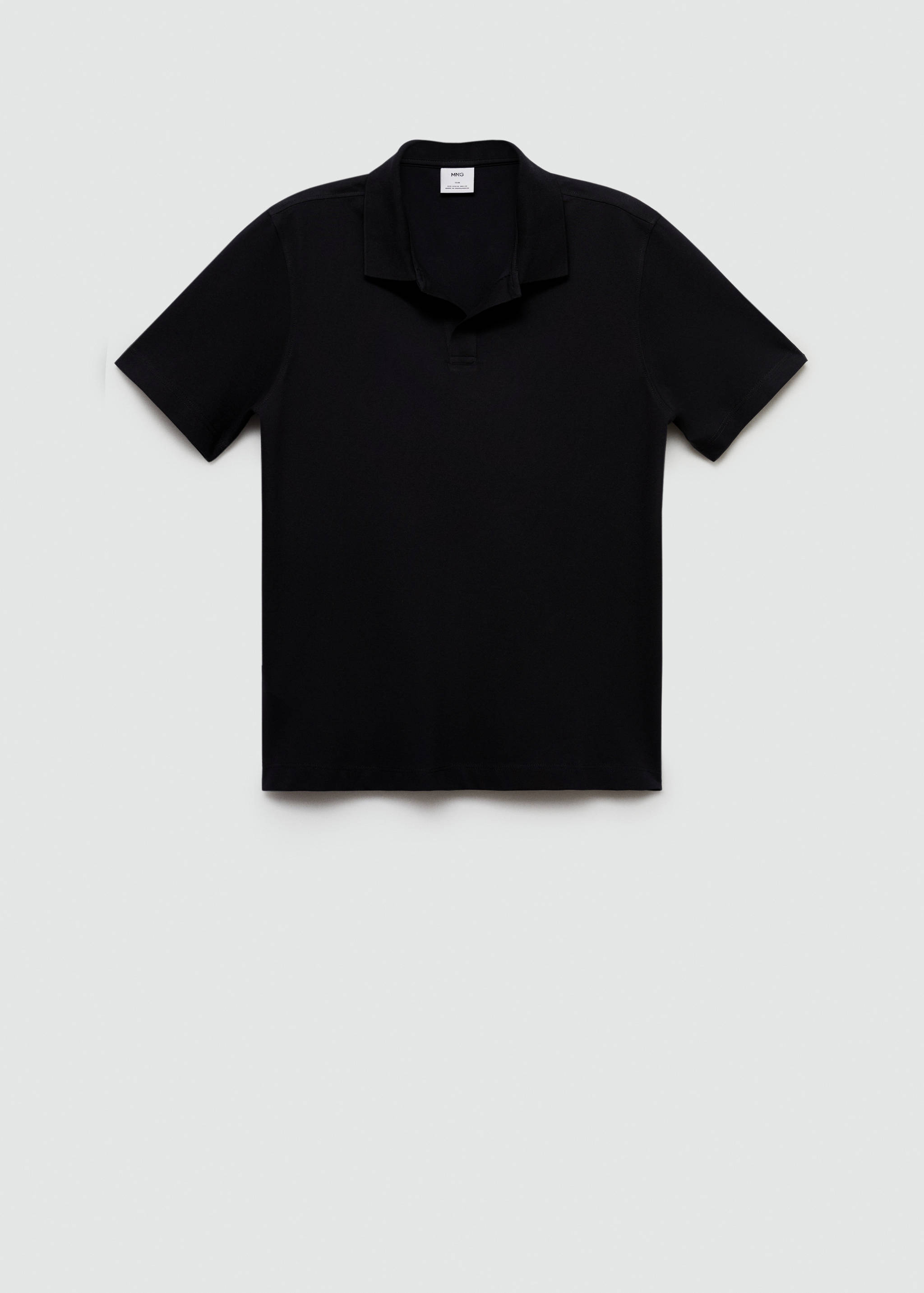 Polo slim-fit piqué de coton - Article sans modèle