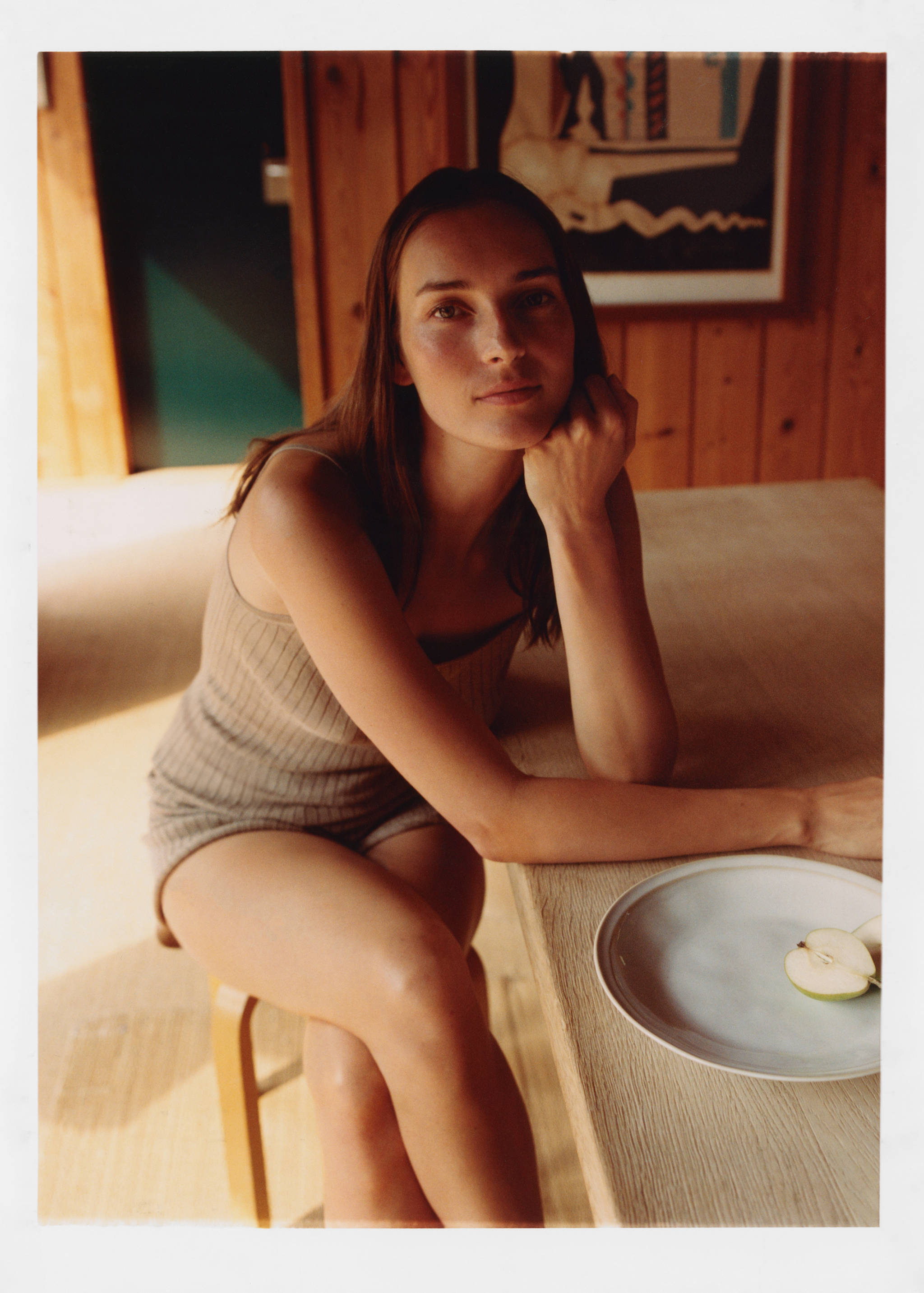 Thin knit top with straps - Details of the article 6