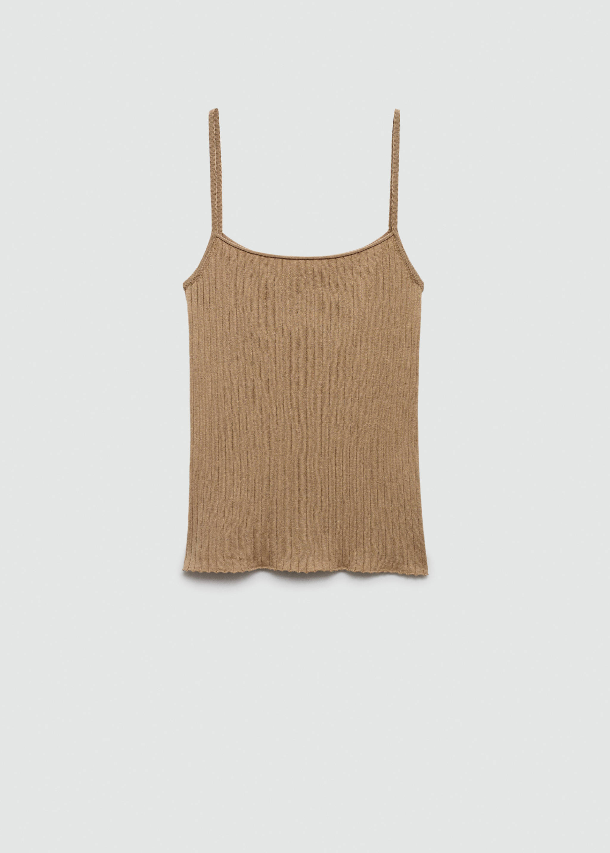 Thin knit top with straps - Article without model