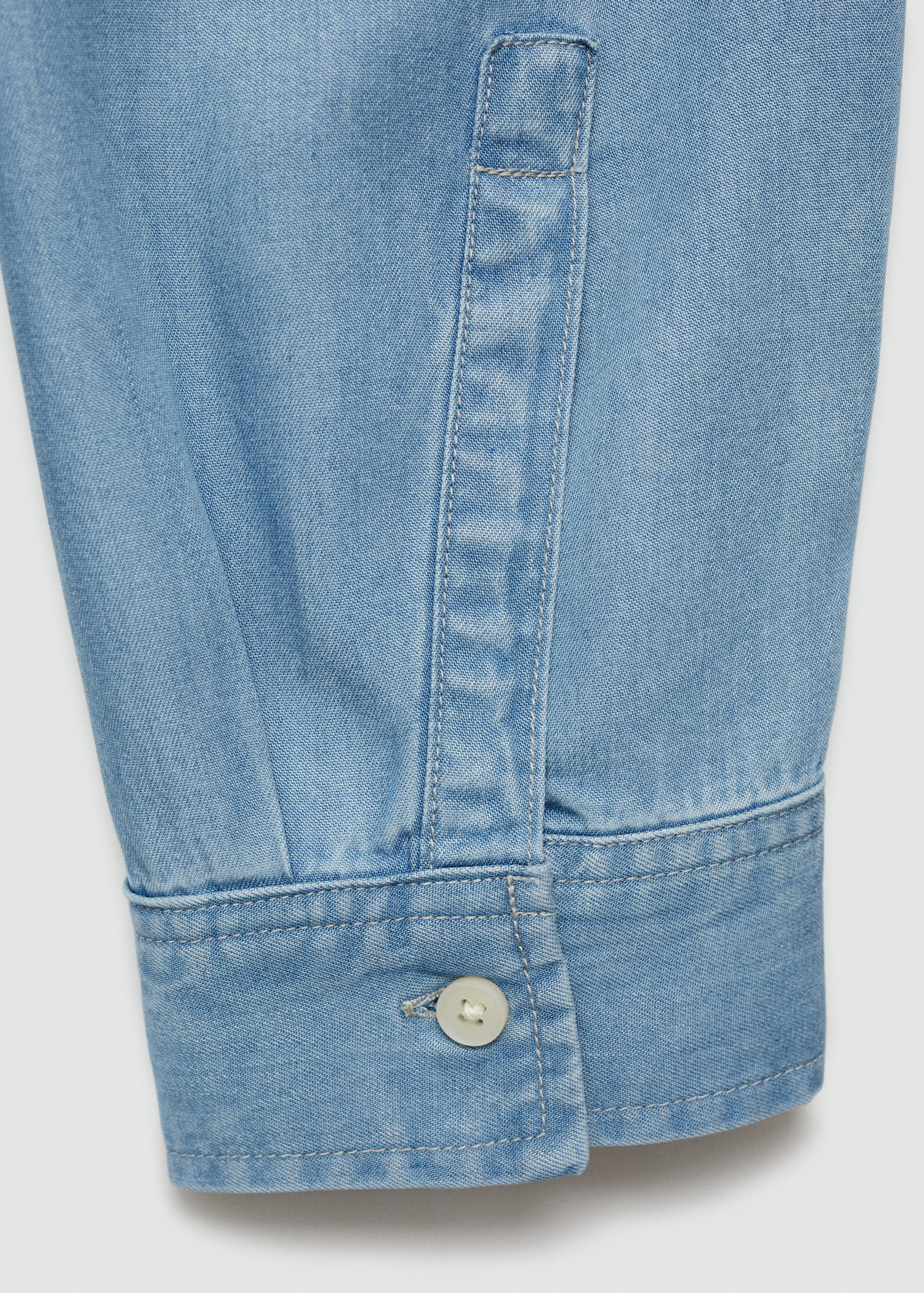 Regular-fit 100% Tencel shirt - Details of the article 0