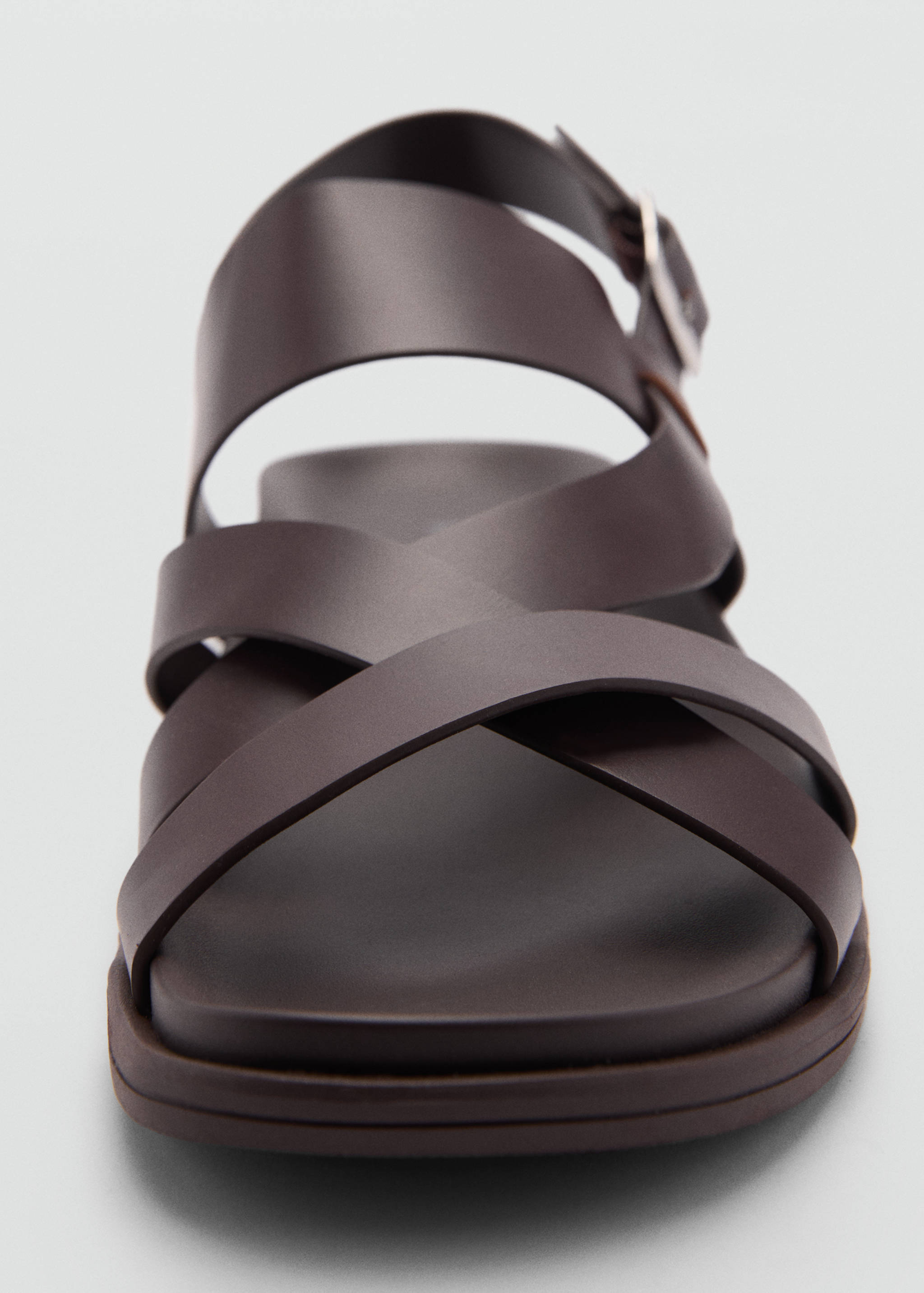 Sandalia tiras cruzadas 100% piel - Detalle del artículo 2