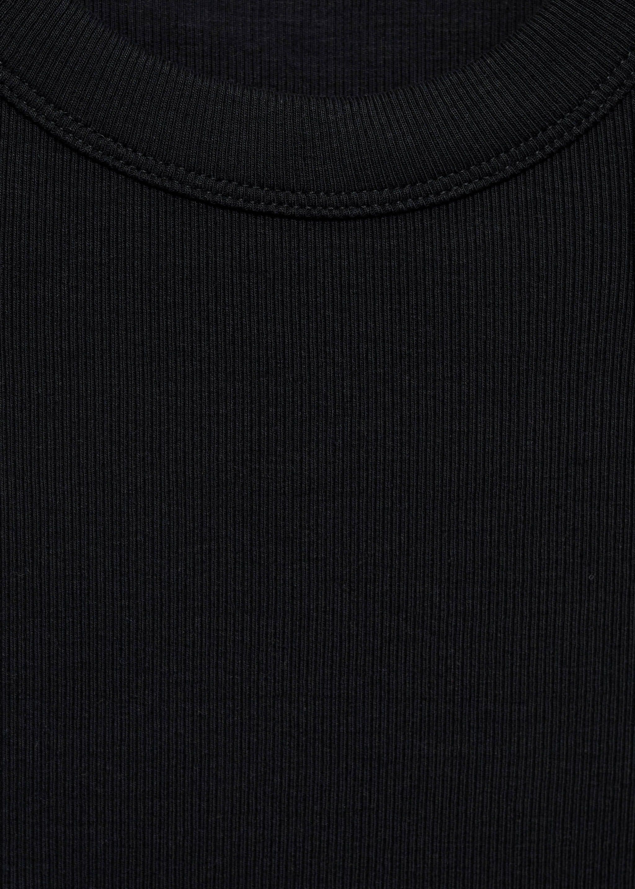 Top côtelé en coton - Détail de l'article 8