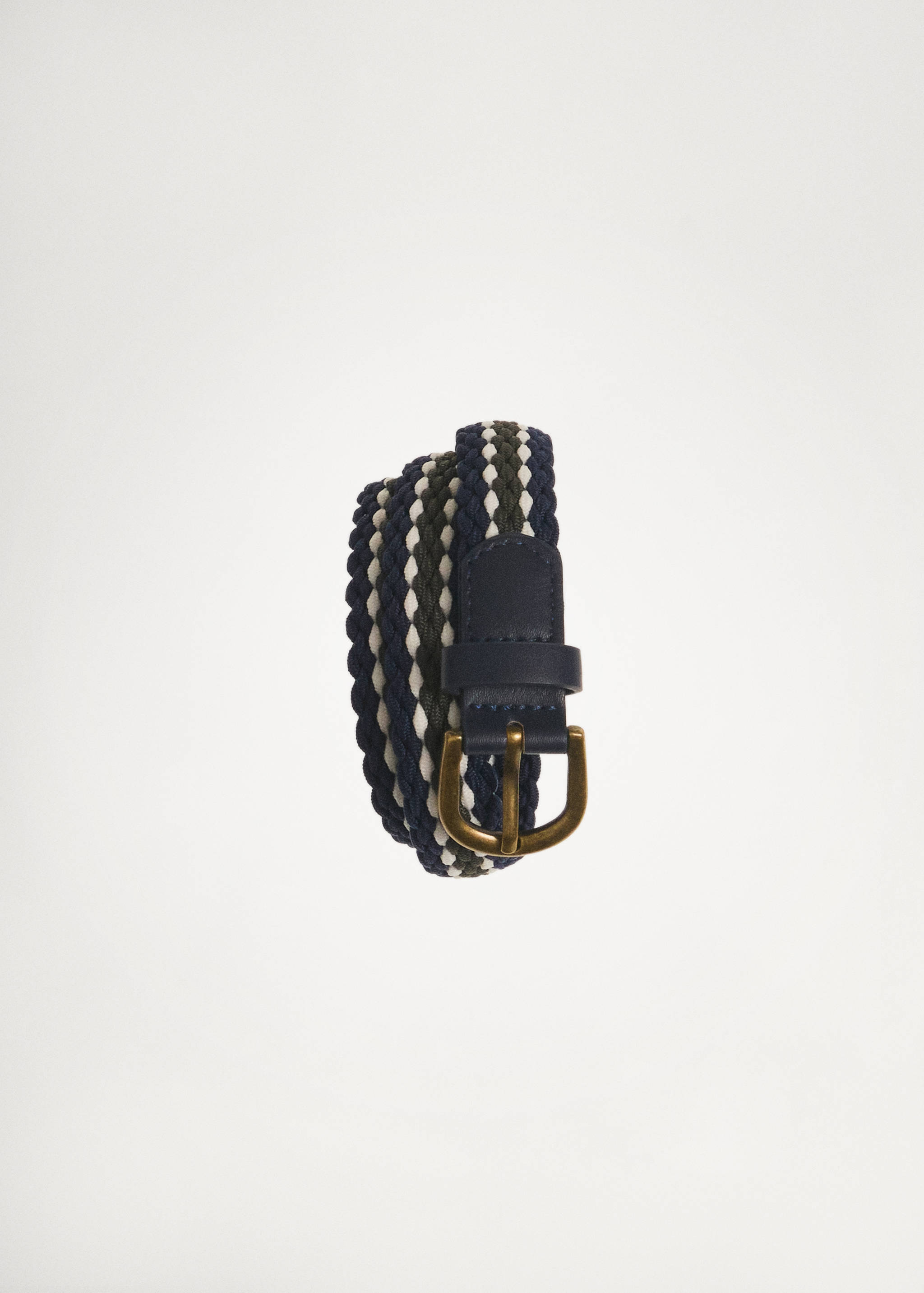 Multicolored braided belt - Details of the article 5