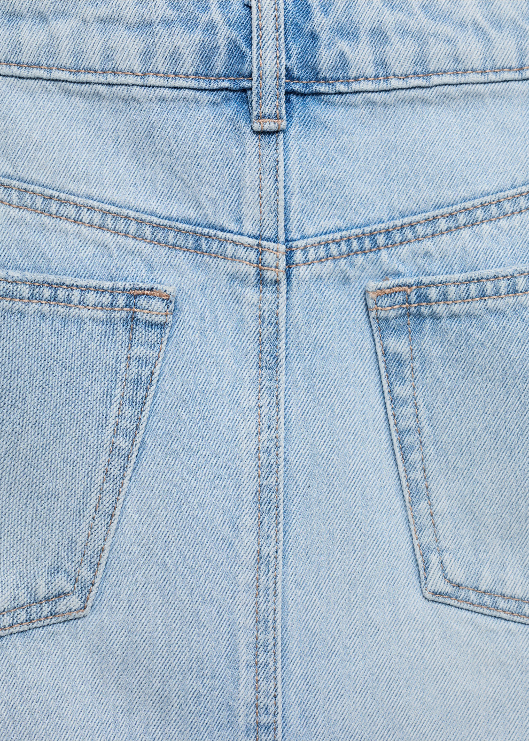 Minifalda vaquera - Detalle del artículo 0, Azul claro. Ref: 77080607-00.