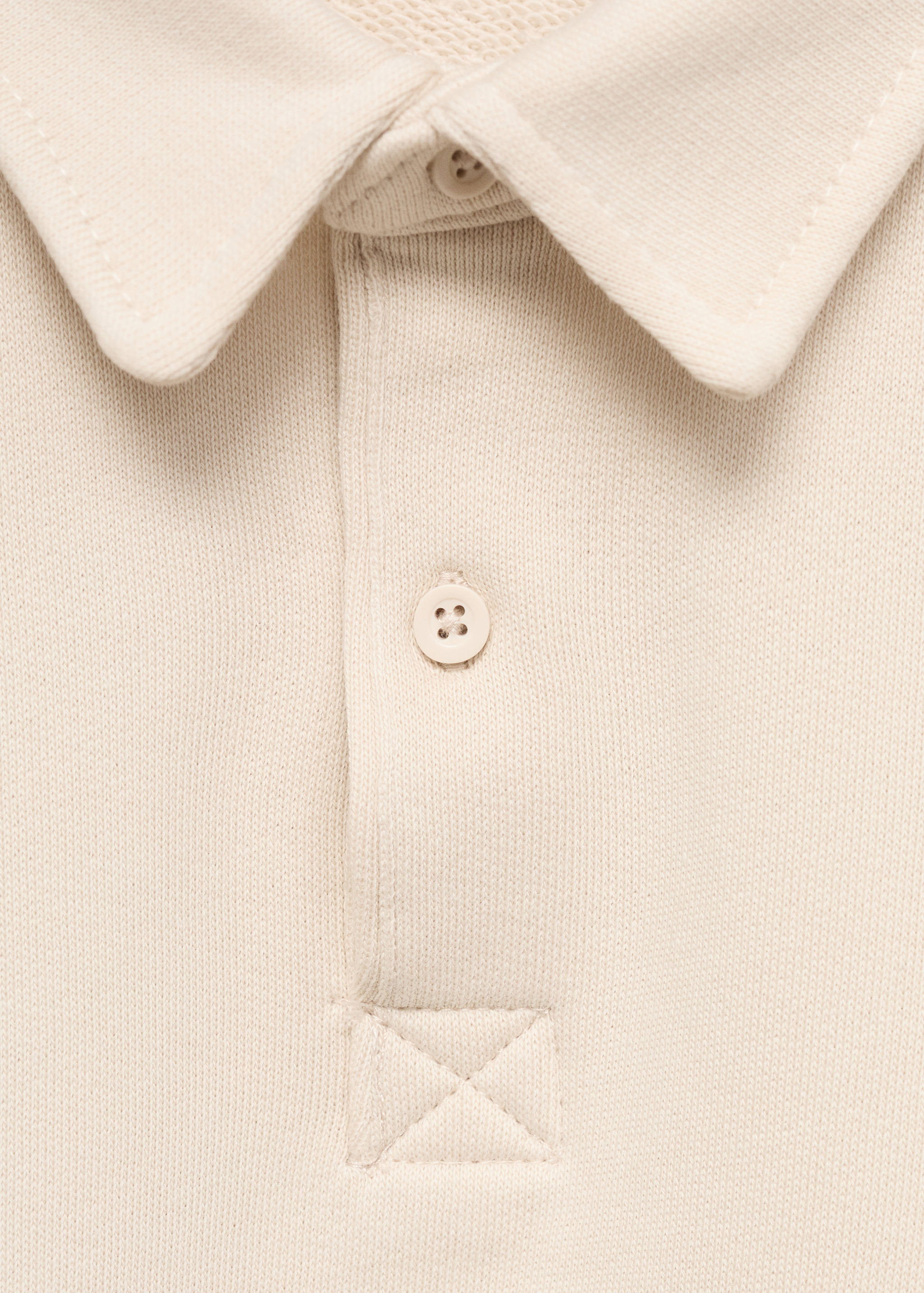 Polo coton à manches longues - Détail de l'article 8