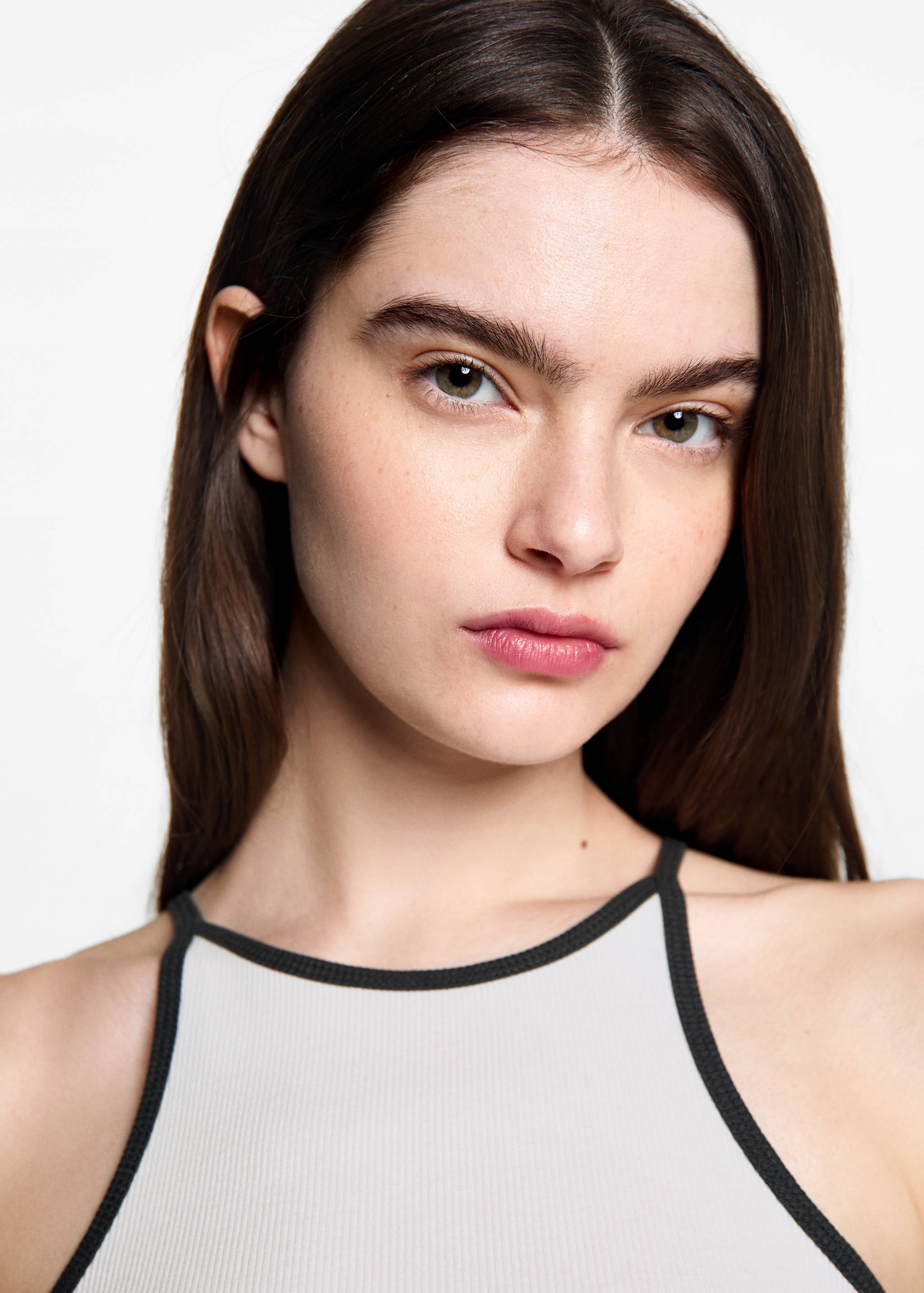 Trägershirt aus Baumwolle - Detail des Artikels 1