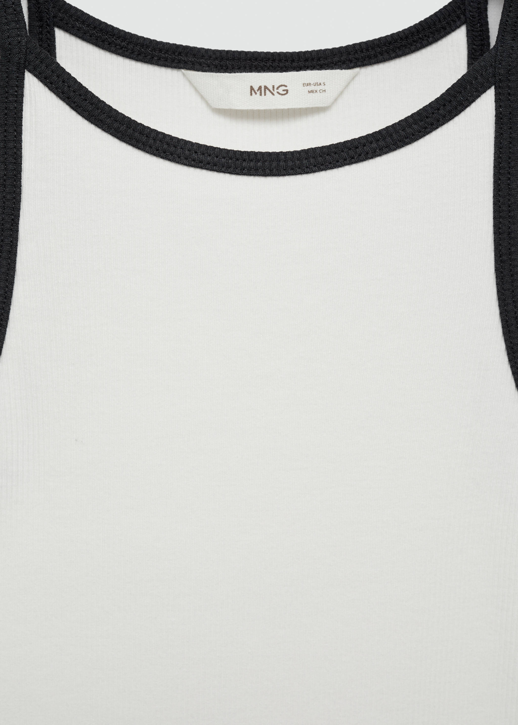 Trägershirt aus Baumwolle - Detail des Artikels 8