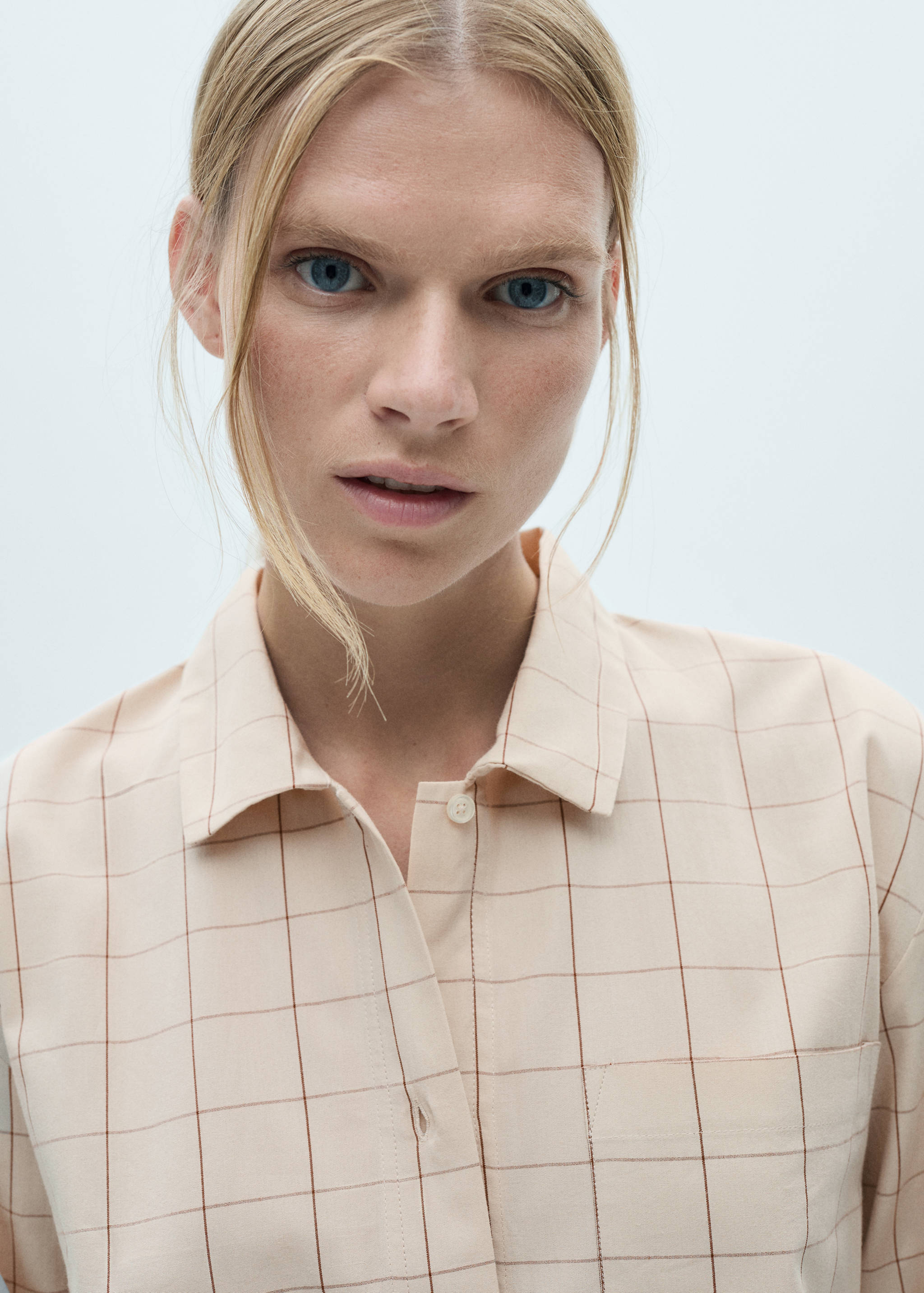 Two-piece check pyjamas - Details of the article 1