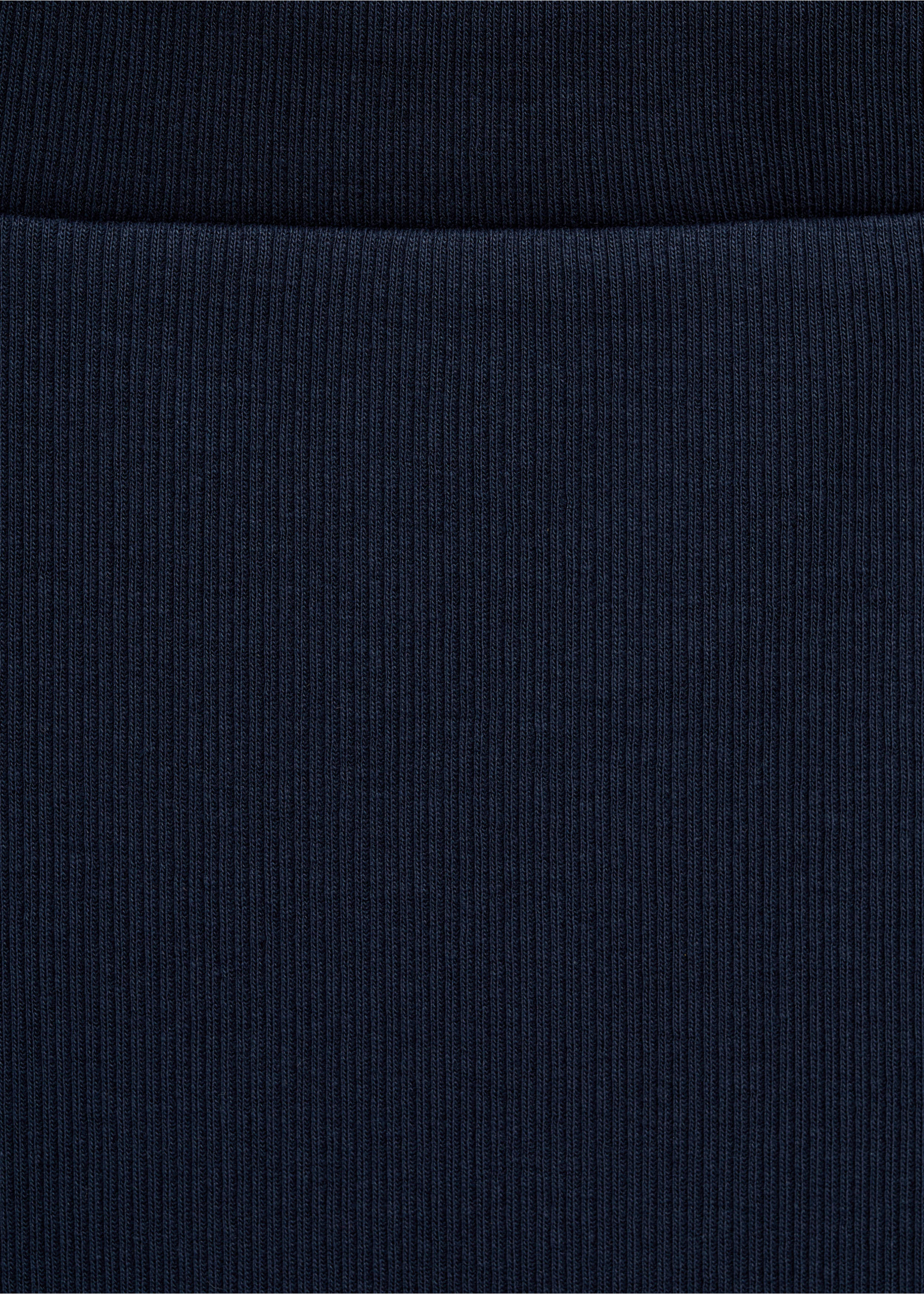 Midi skirt - Details of the article 8, Dark Navy. Ref: 77080623-00.