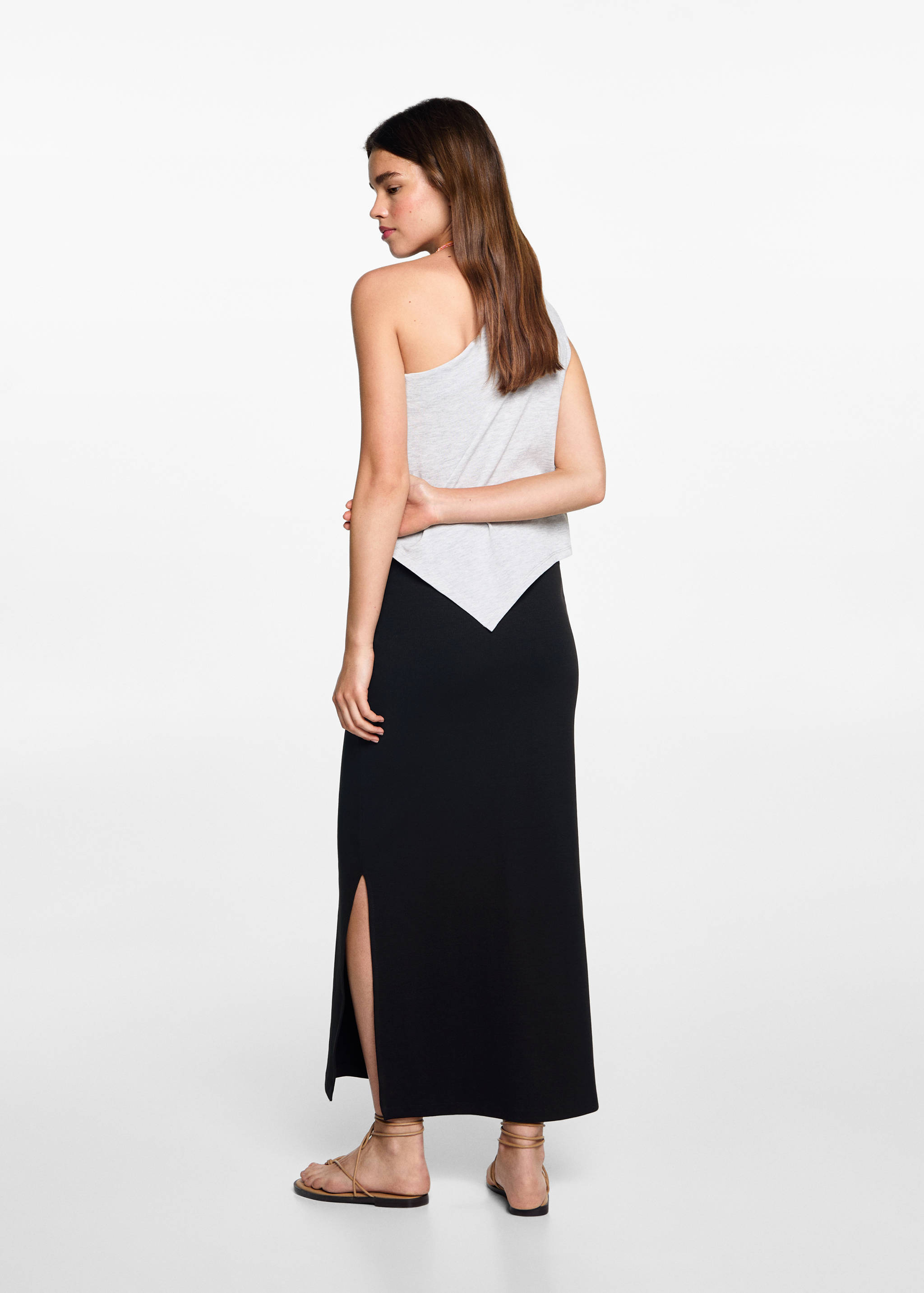 Midi skirt - Reverse of the article