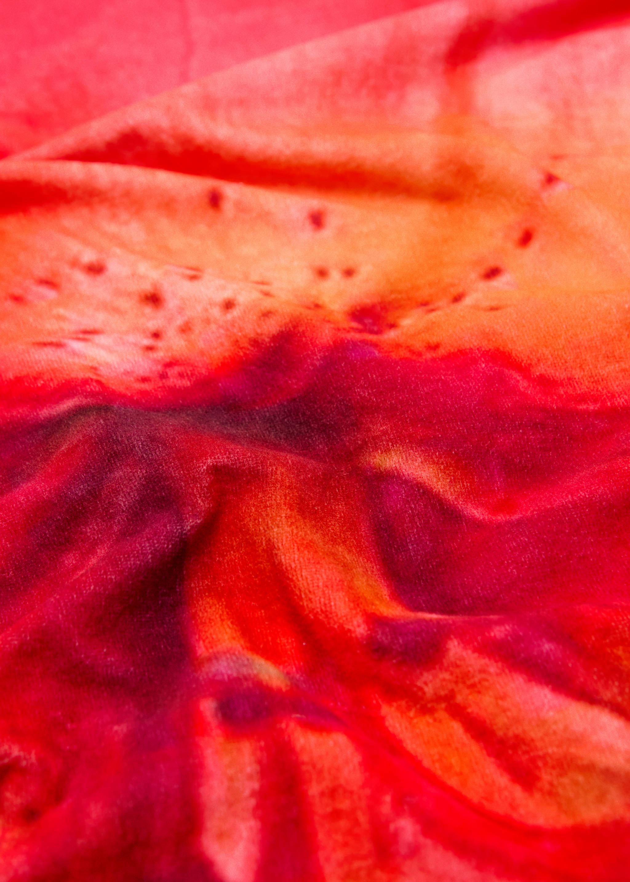 Cotton floral towel - Details of the article 2
