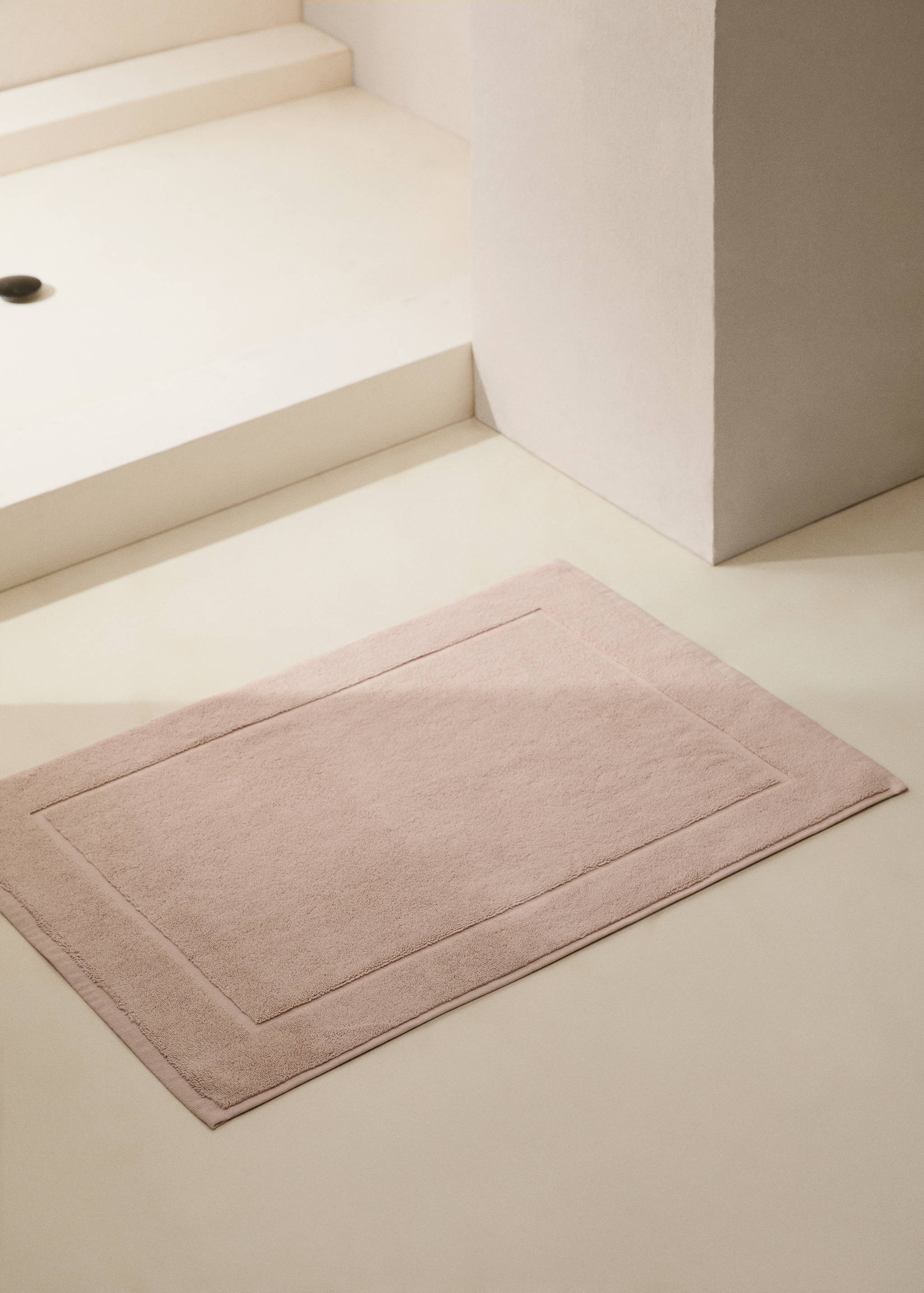 100% cotton bath mat - General plane