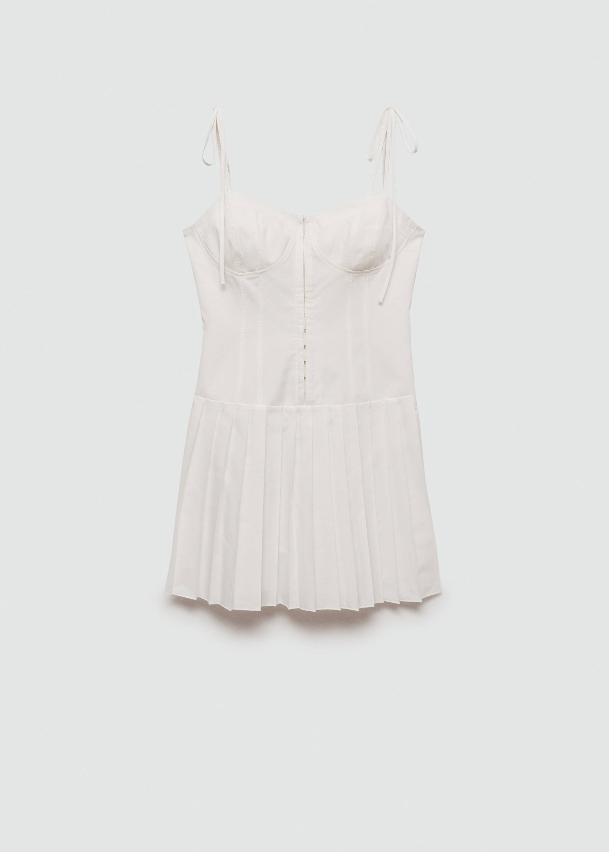 Rövid rakott ruha - Termék modell nélkül