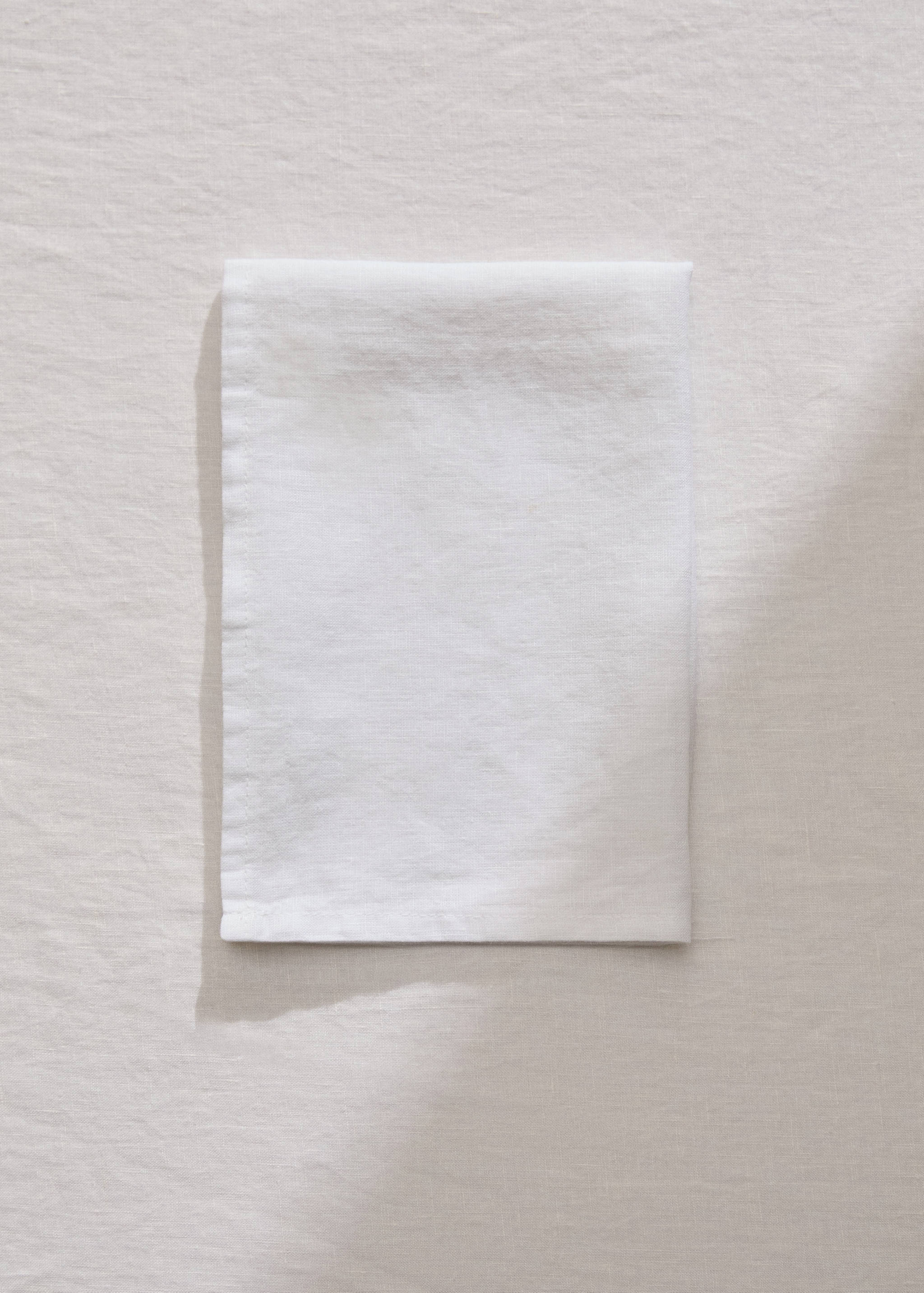 100% linen napkin 45x45cm - General plane