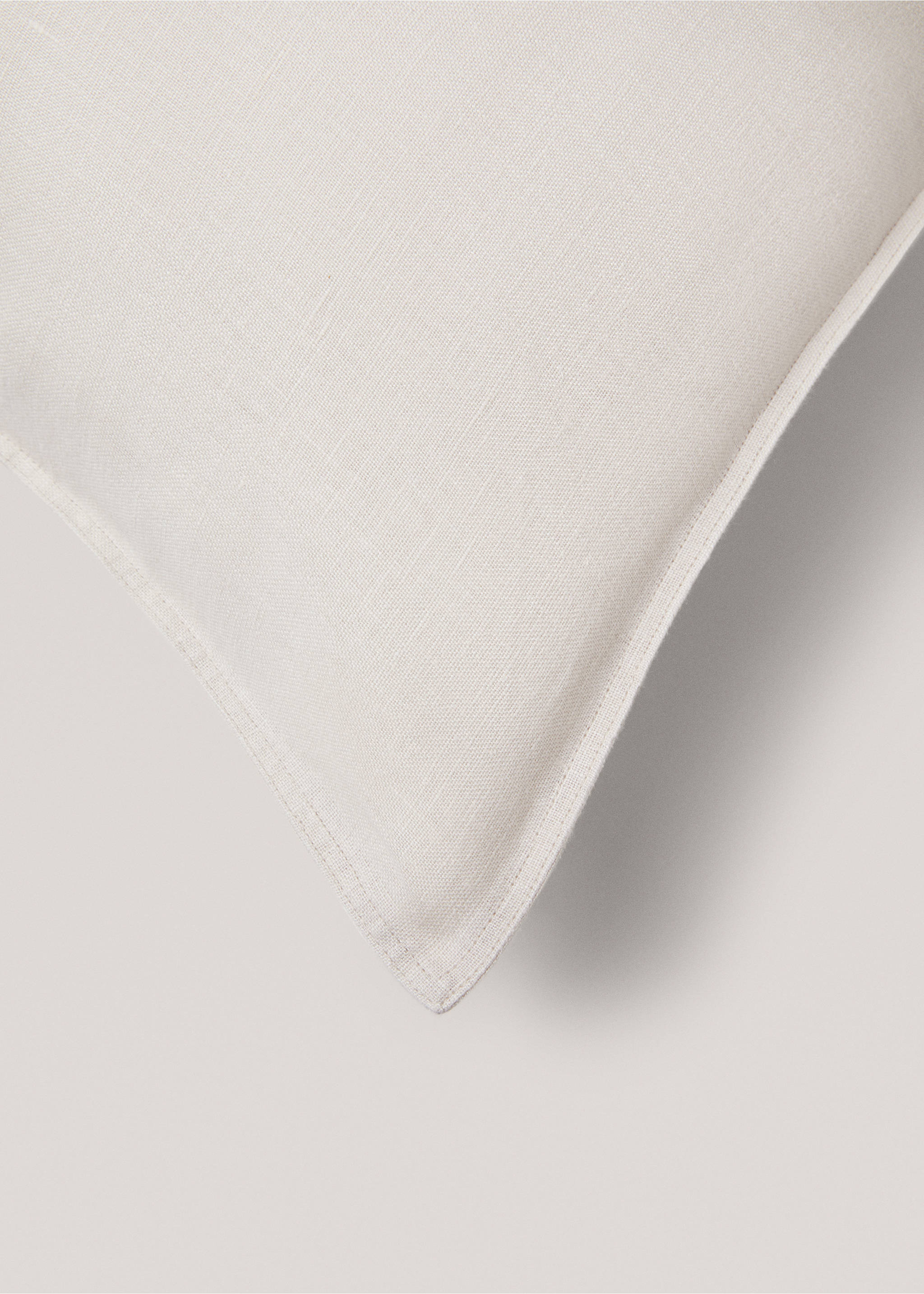 Housse de coussin 100 % lin 70x90 cm - Détail de l'article 2, Sable. Ref: 77081013-00.