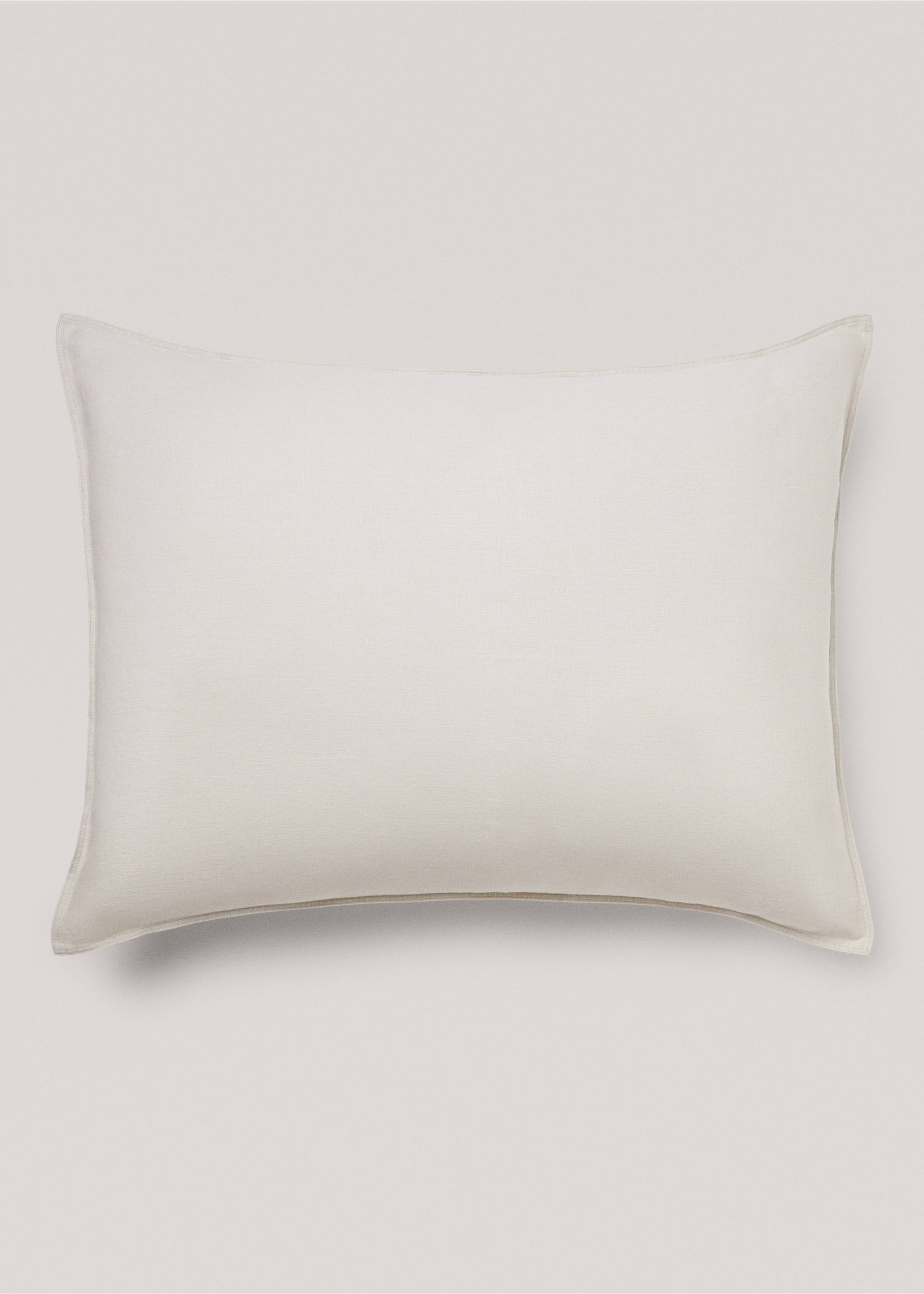 Housse de coussin 100 % lin 70x90 cm - Article sans modèle, Sable. Ref: 77081013-00.