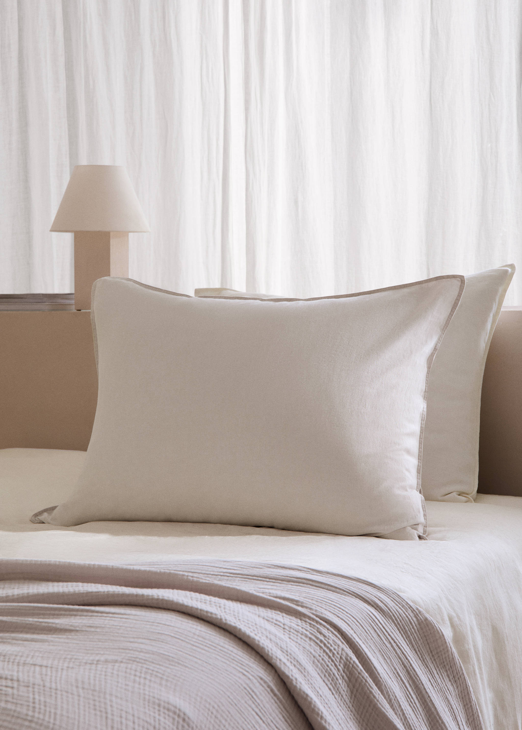 100% linen cushion cover 70x90cm - General plane