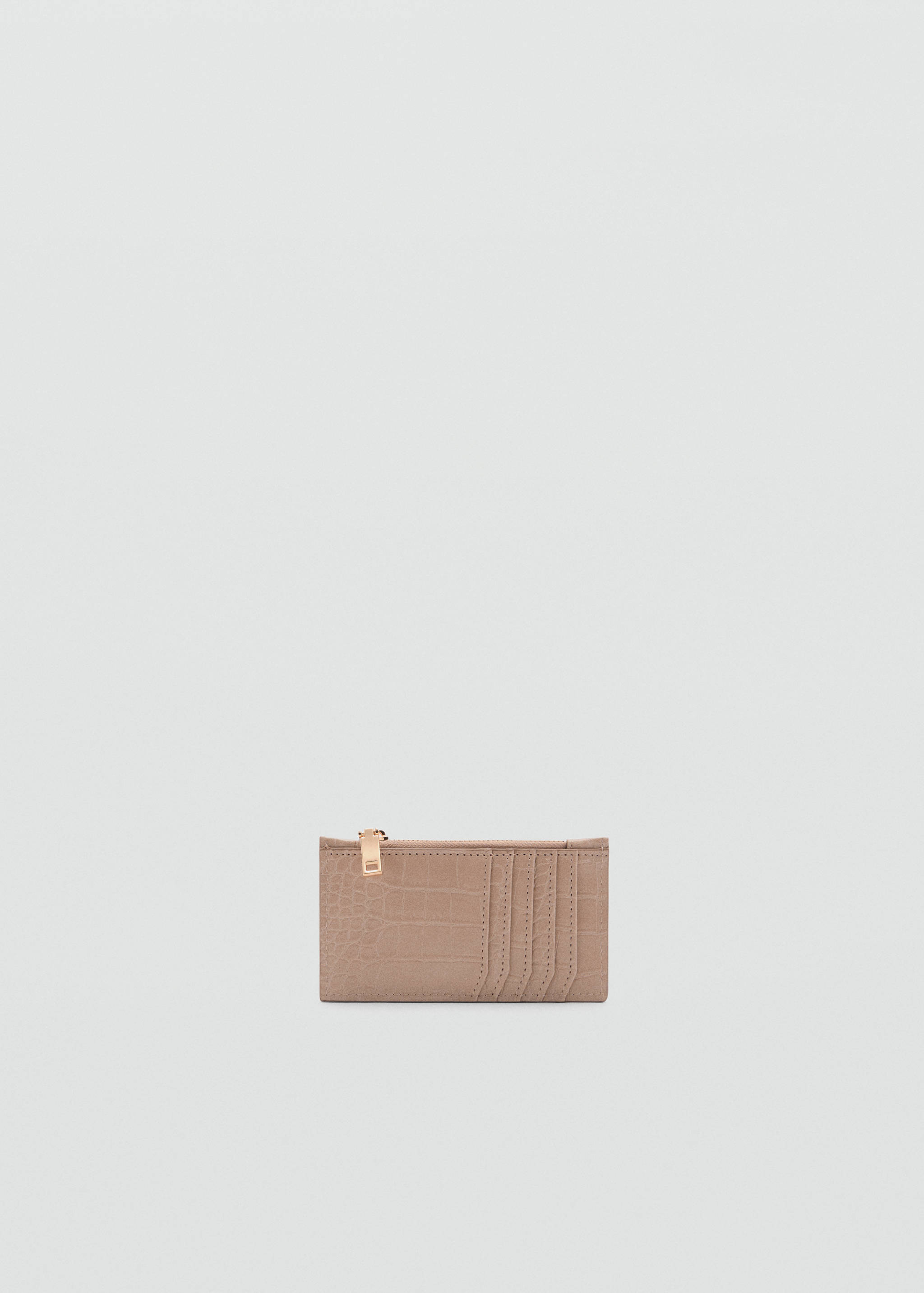 Porte-cartes effet croco - Plan moyen