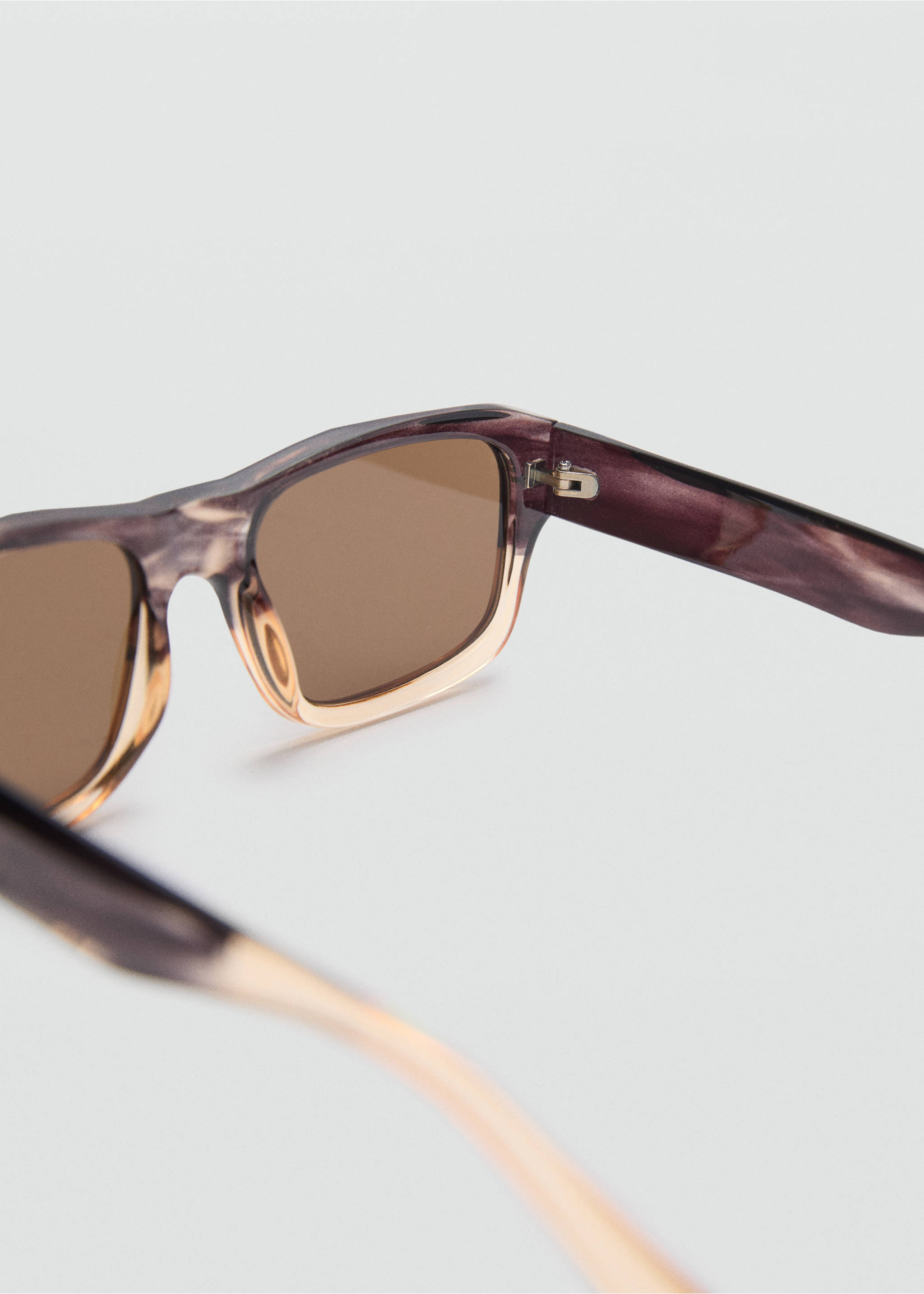 Gradient-frame sunglasses - Details of the article 1, Brown. Ref: 77082532-00.