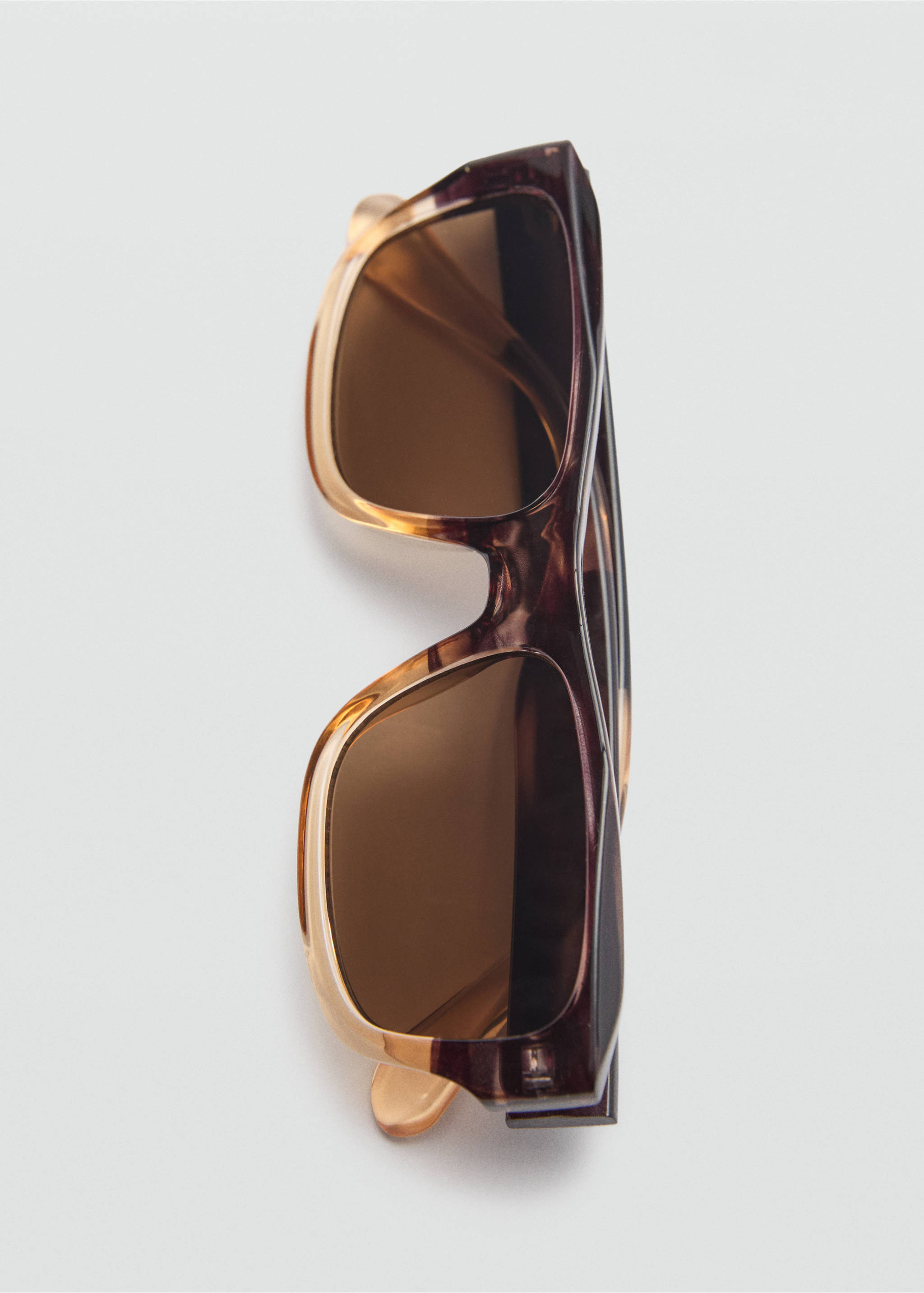 Gradient-frame sunglasses - Details of the article 2, Brown. Ref: 77082532-00.