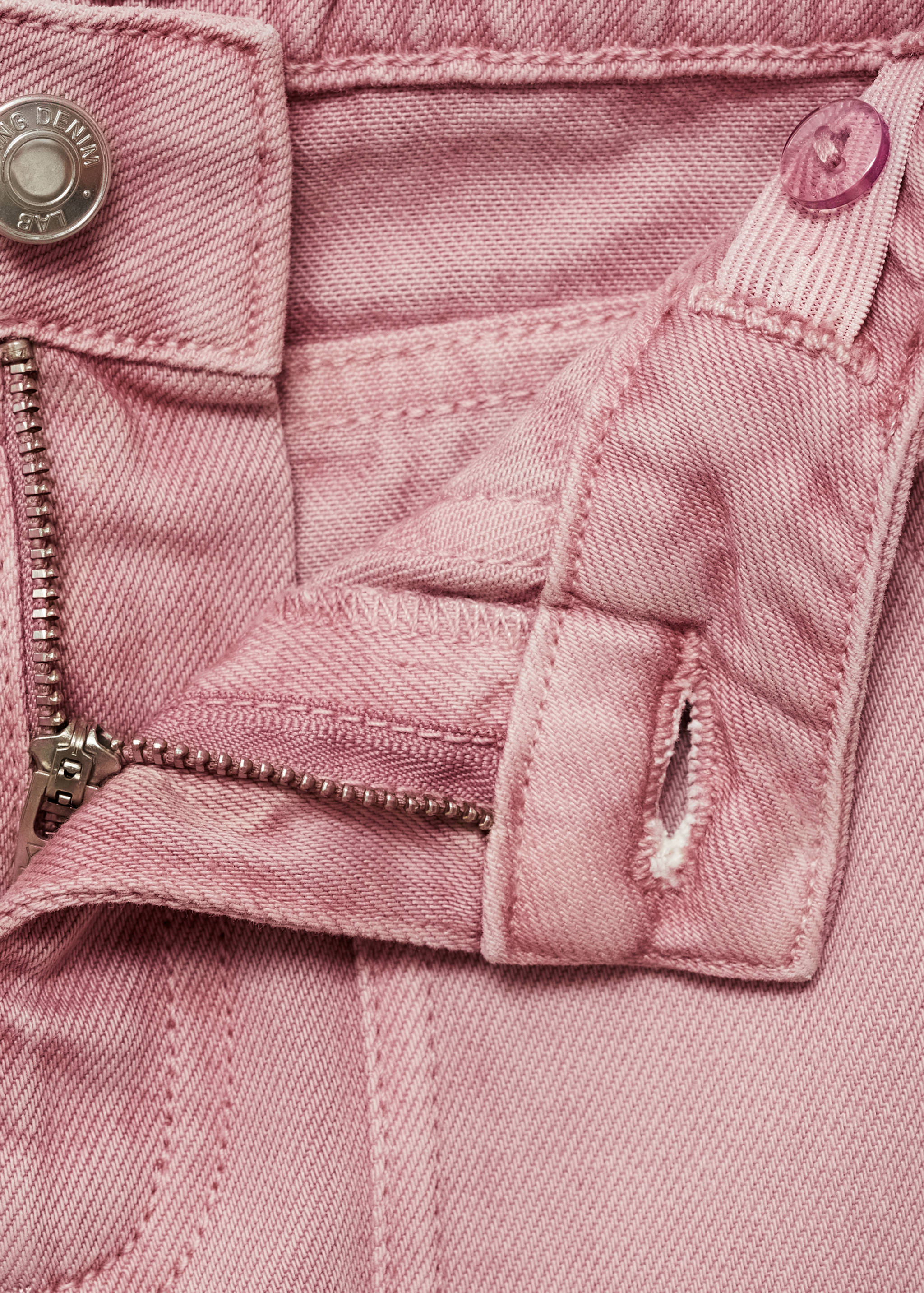 Wide-leg jeans with pockets - Details of the article 8