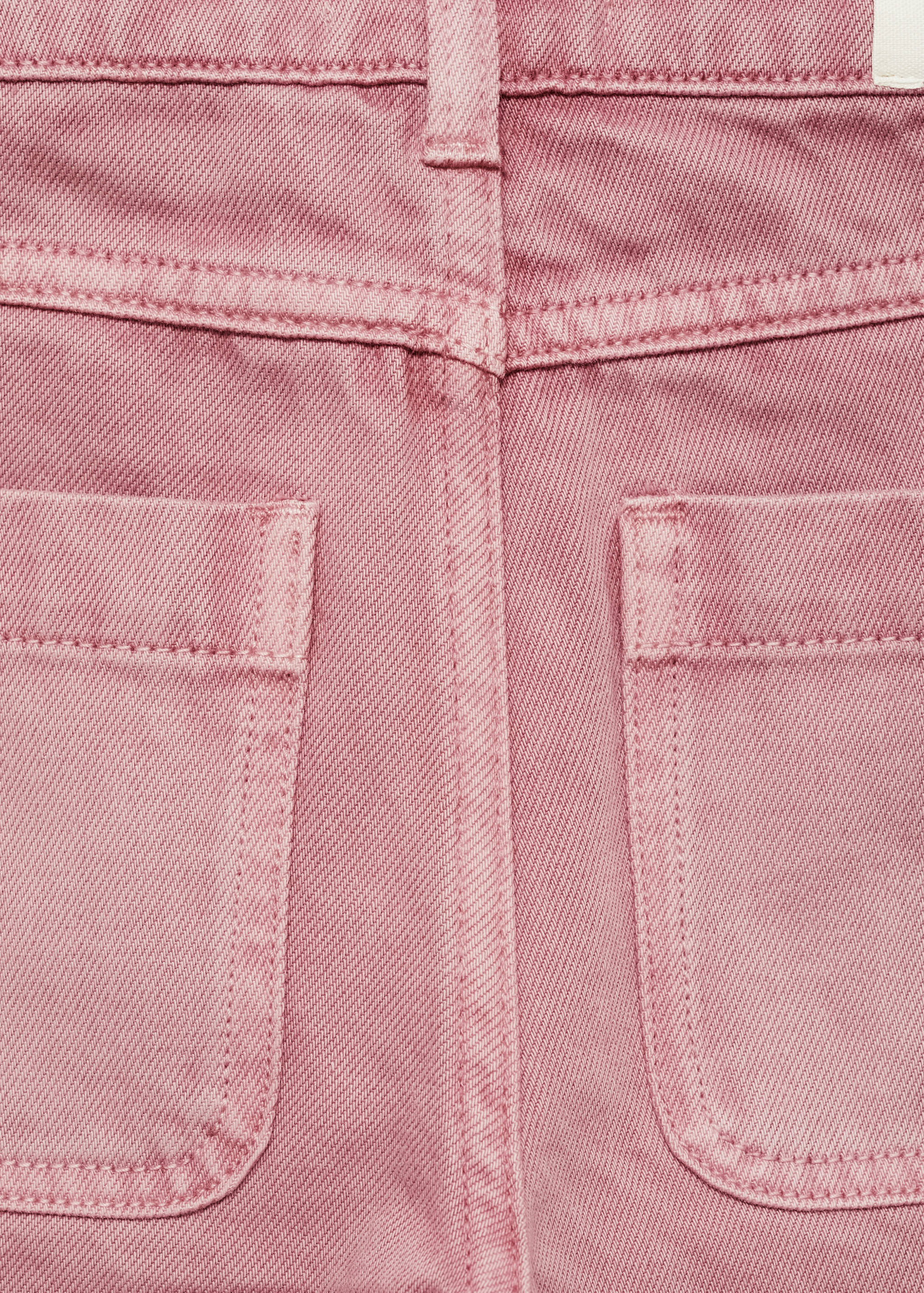 Wide-leg jeans with pockets - Details of the article 0