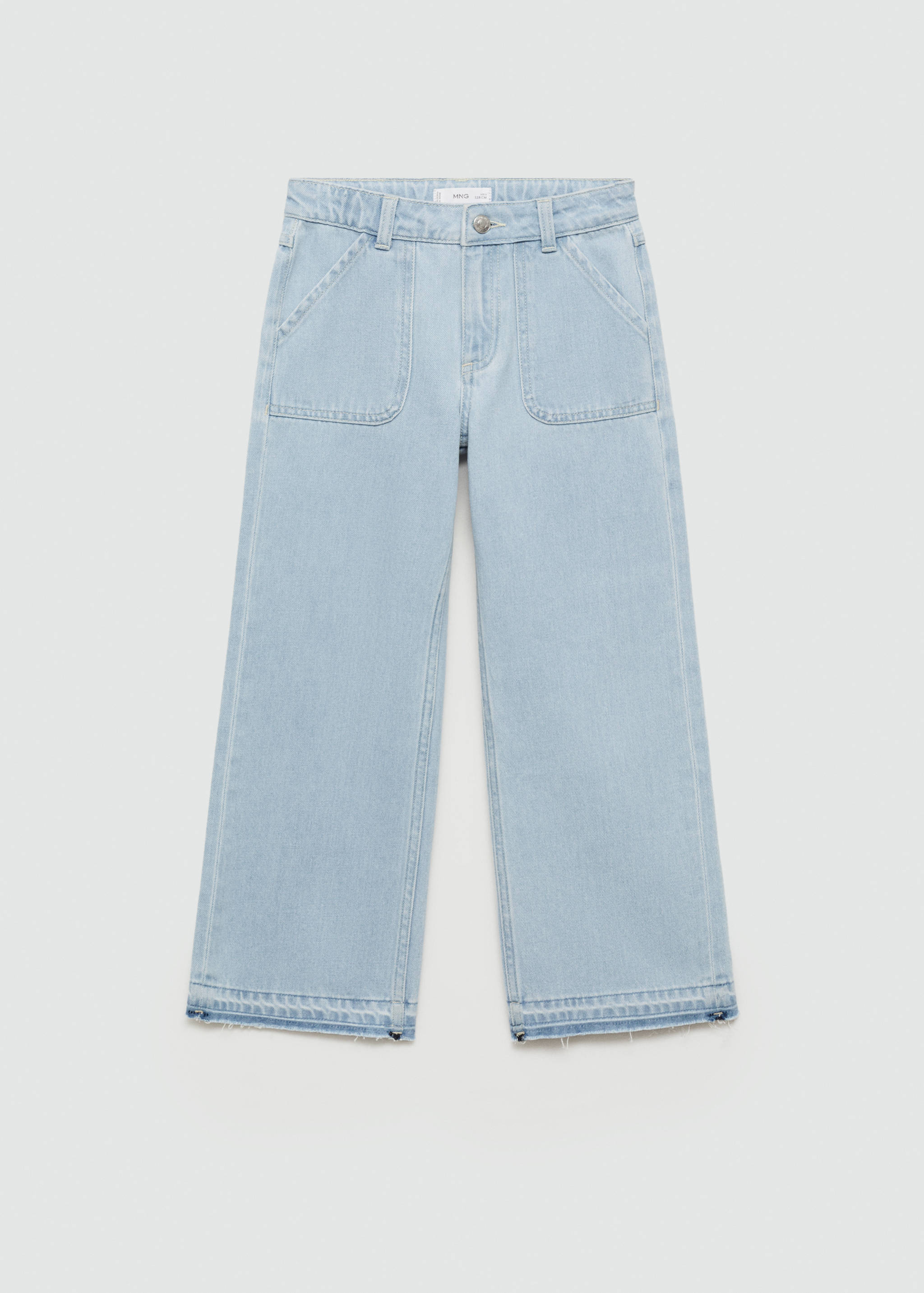 Wide-leg jeans with pockets - Article without model