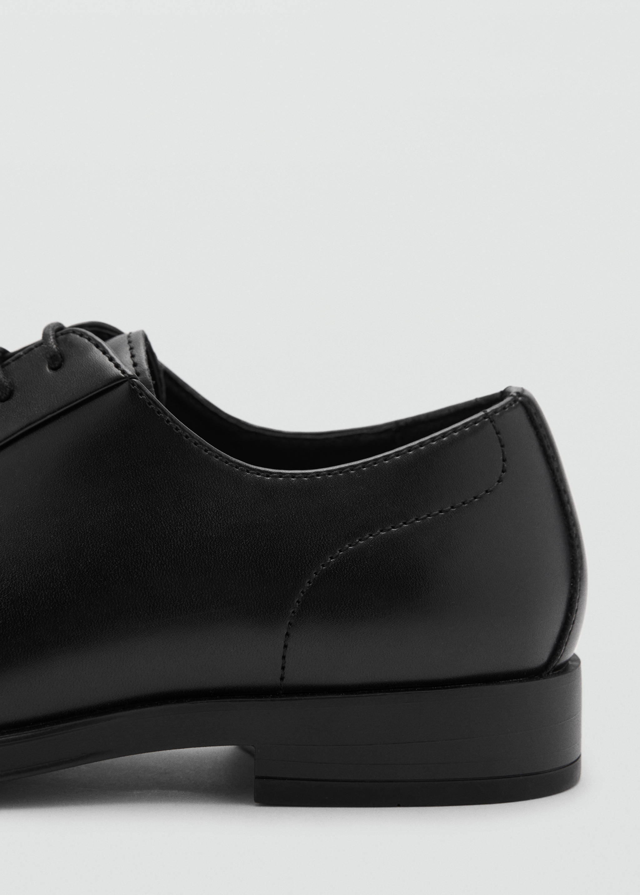 Faux-leather suit shoes - Details of the article 1