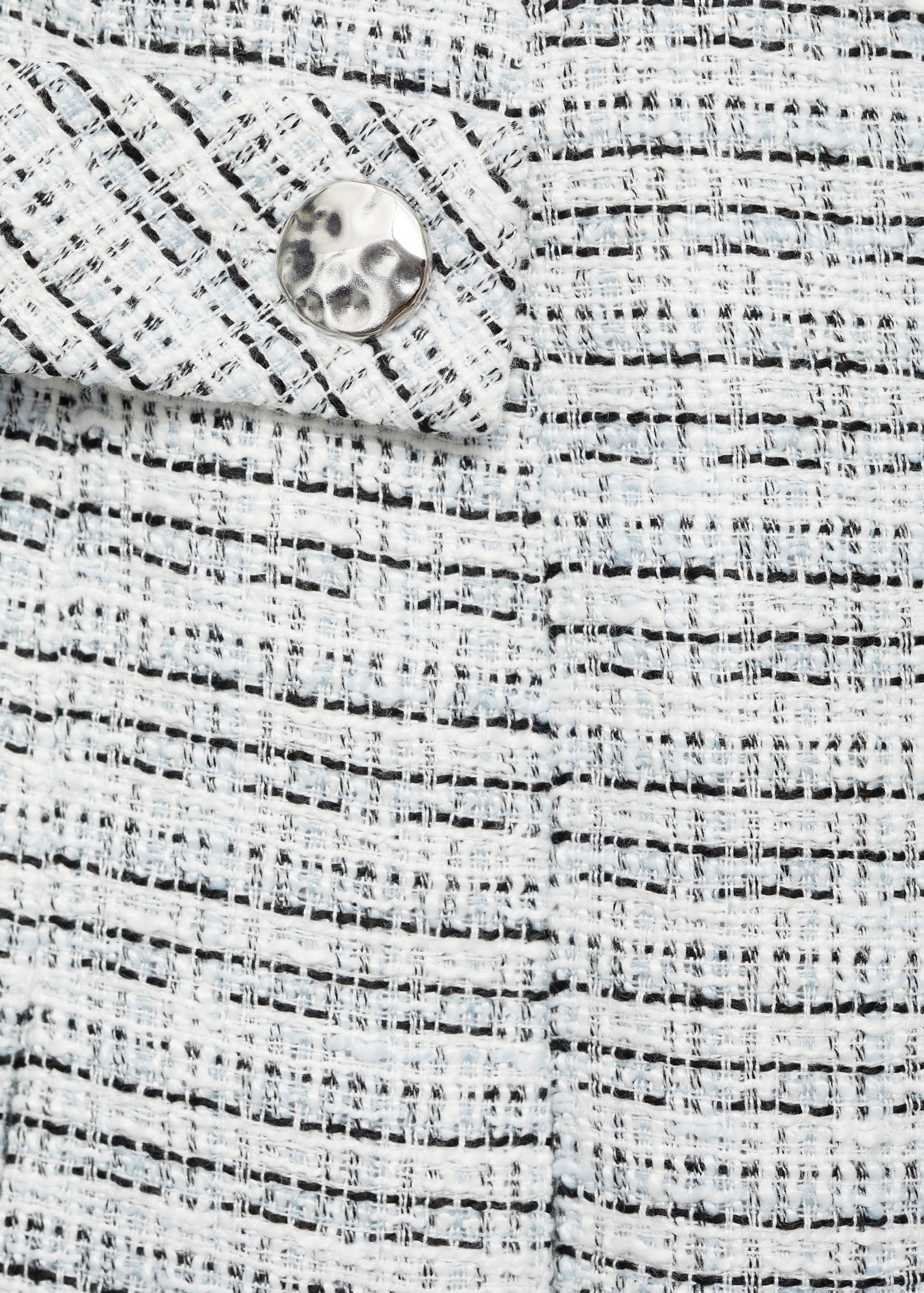 Spódniczka mini tweedowa z guzikami - Szczegóły artykułu 8