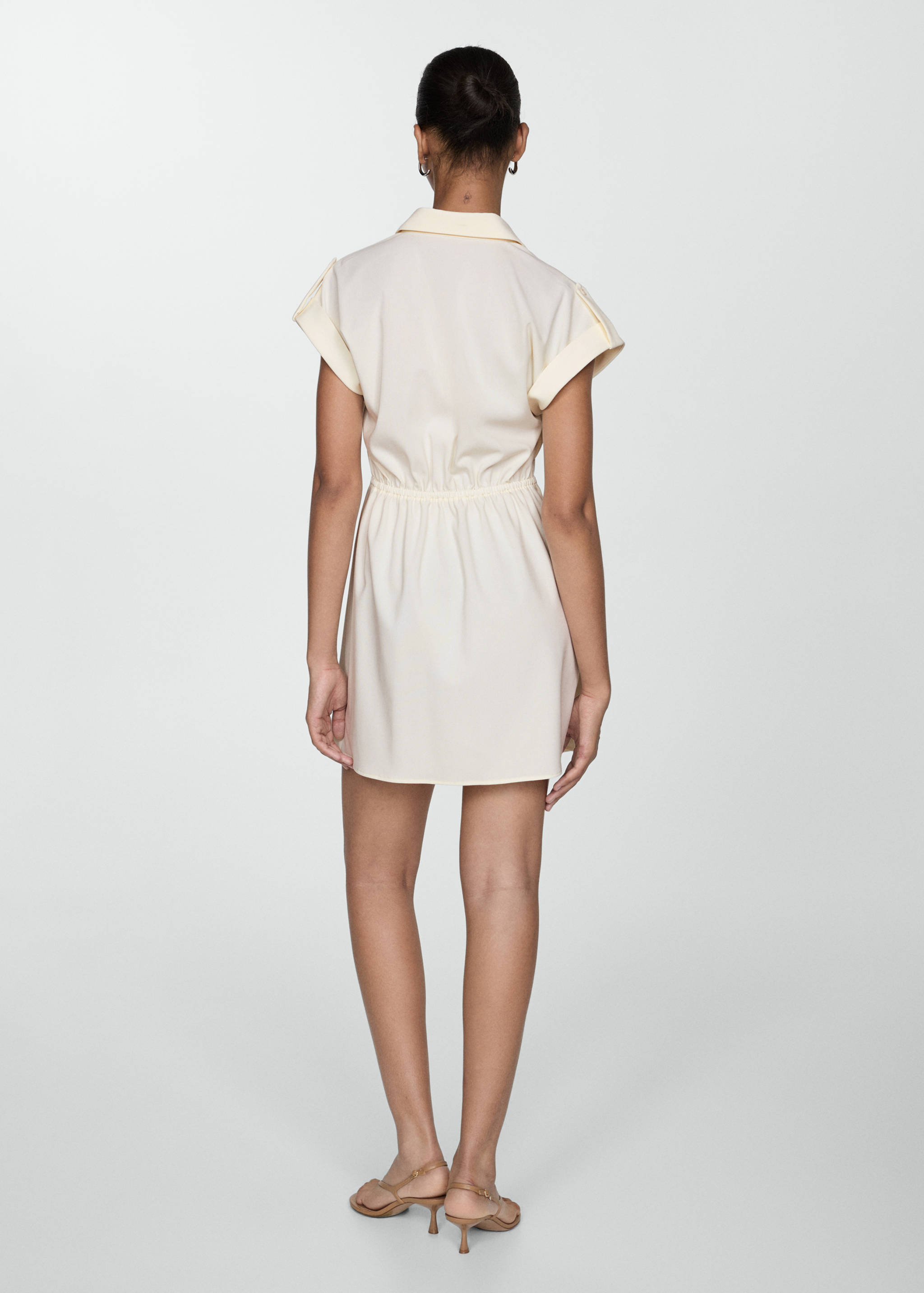 Krátké košilové šaty - Zadní strana zboží