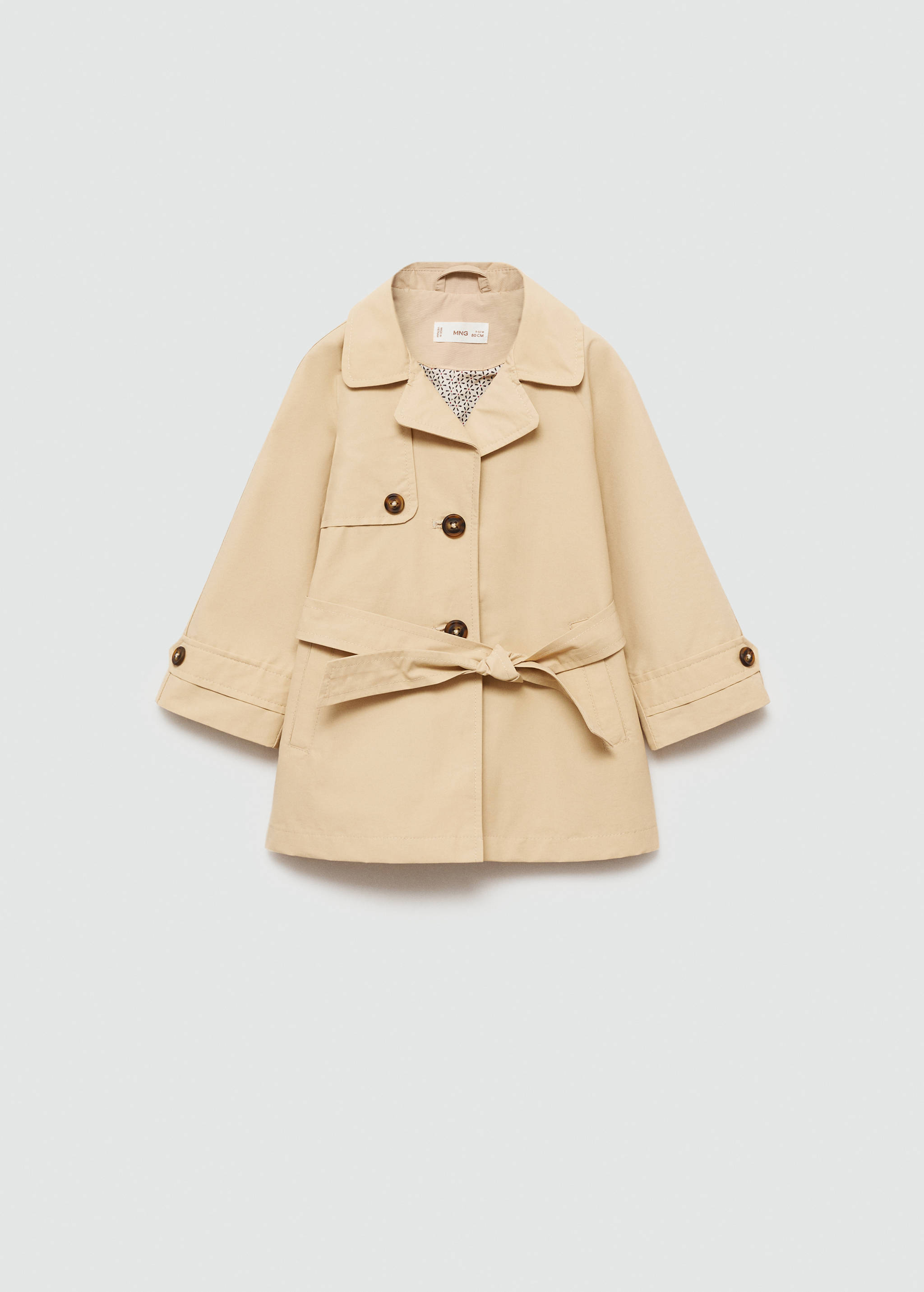 Classic trench coat with belt - Article without model