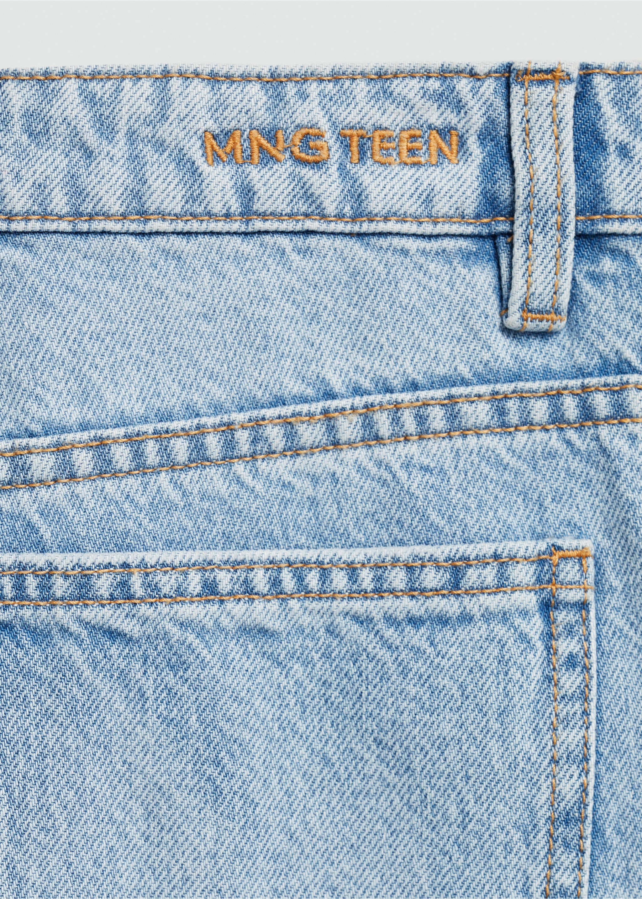 Jean flare - Détail de l'article 0, Bleu moyen. Ref: 77082935-00.