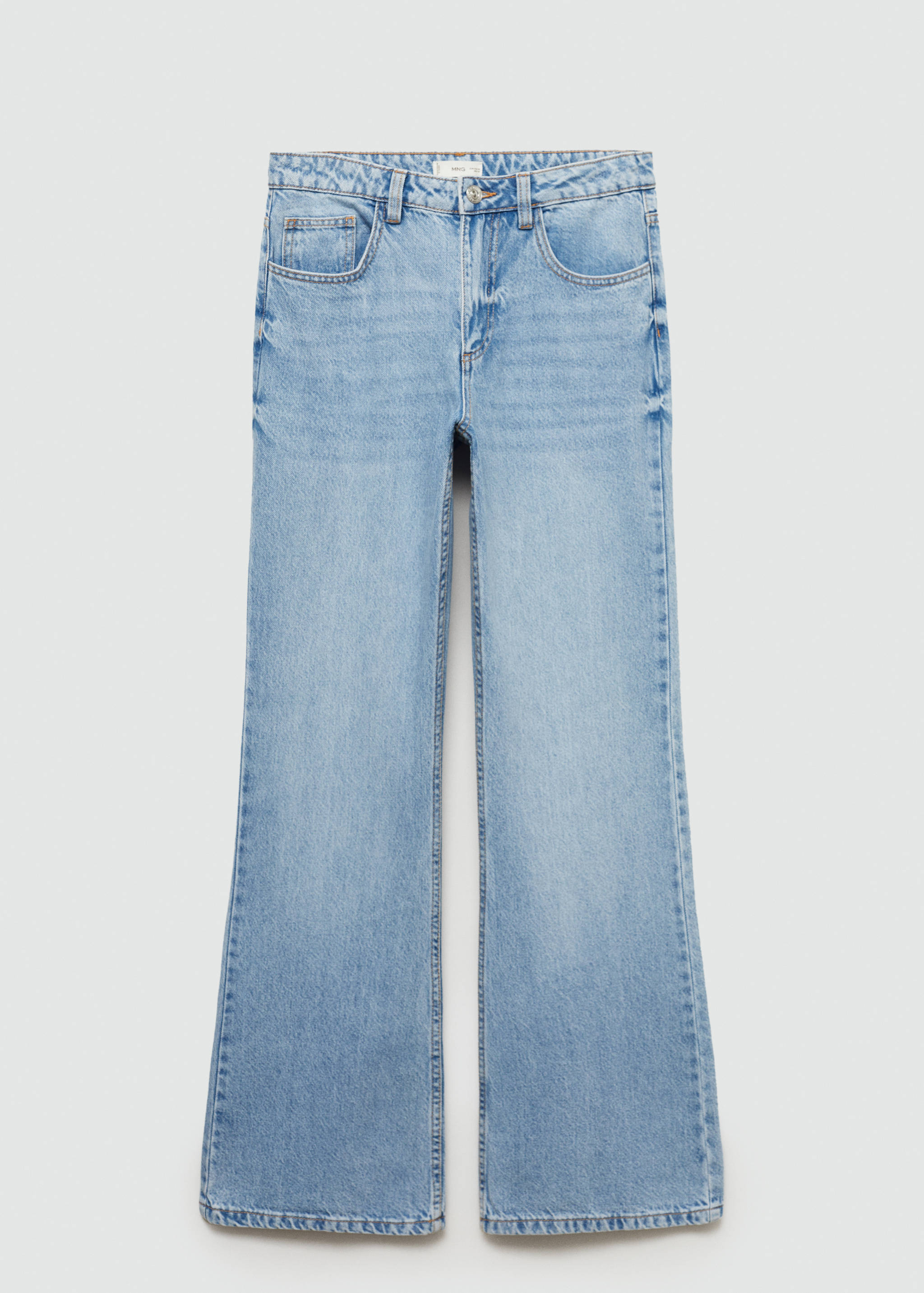 Flared finished jeans - Article without model