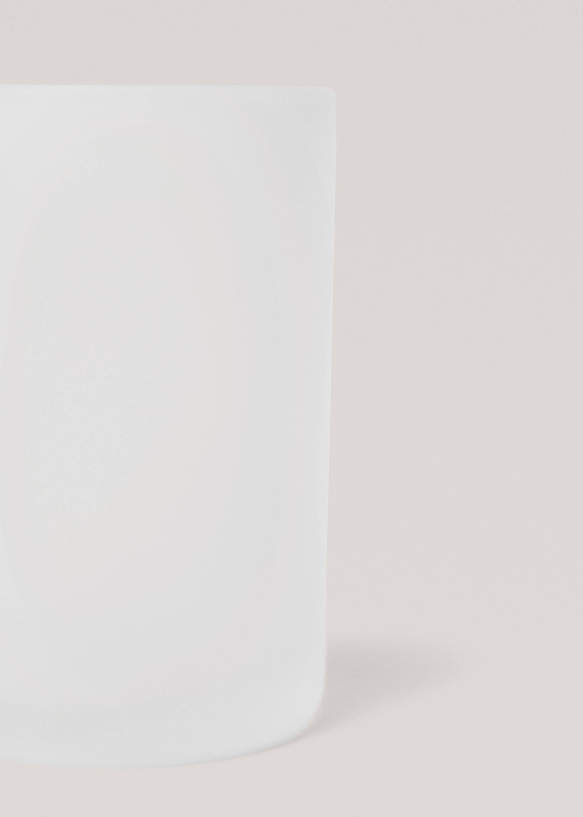 Semi-transparent bathroom tumbler - Details of the article 1, Ice Grey. Ref: 77083261-00.