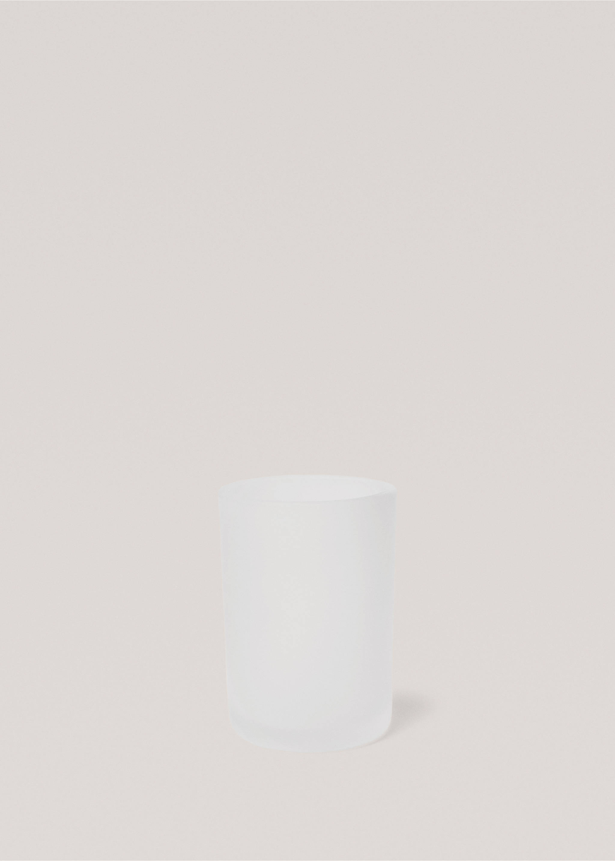 Semi-transparent bathroom tumbler - Article without model, Ice Grey. Ref: 77083261-00.