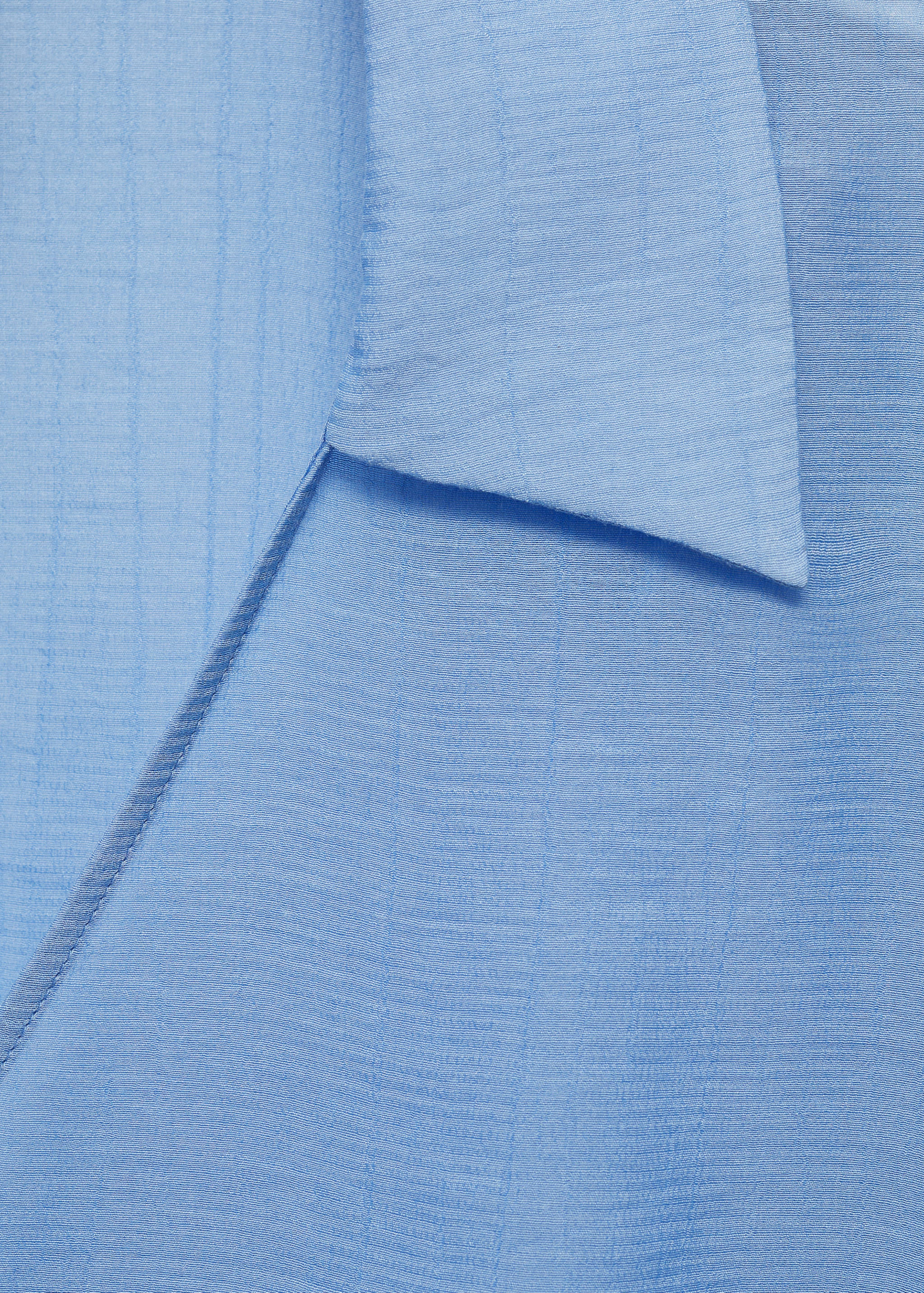 Flared-sleeve blouse with bow - Details of the article 0