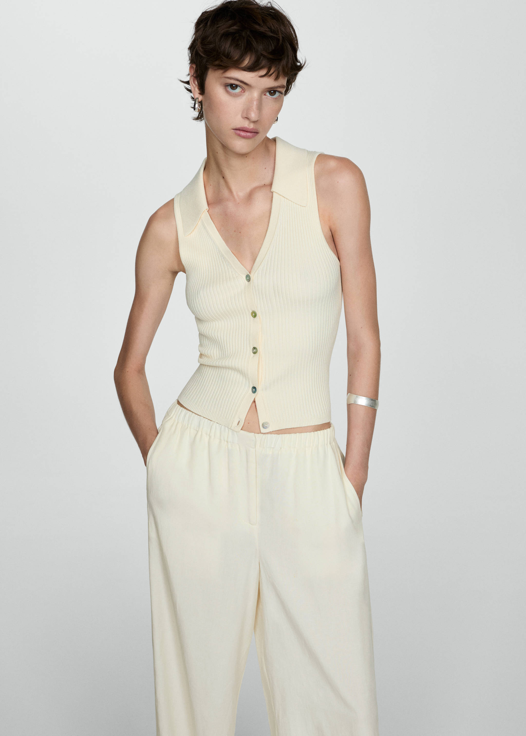 Pantalon wideleg Lyocell - Détail de l'article 2