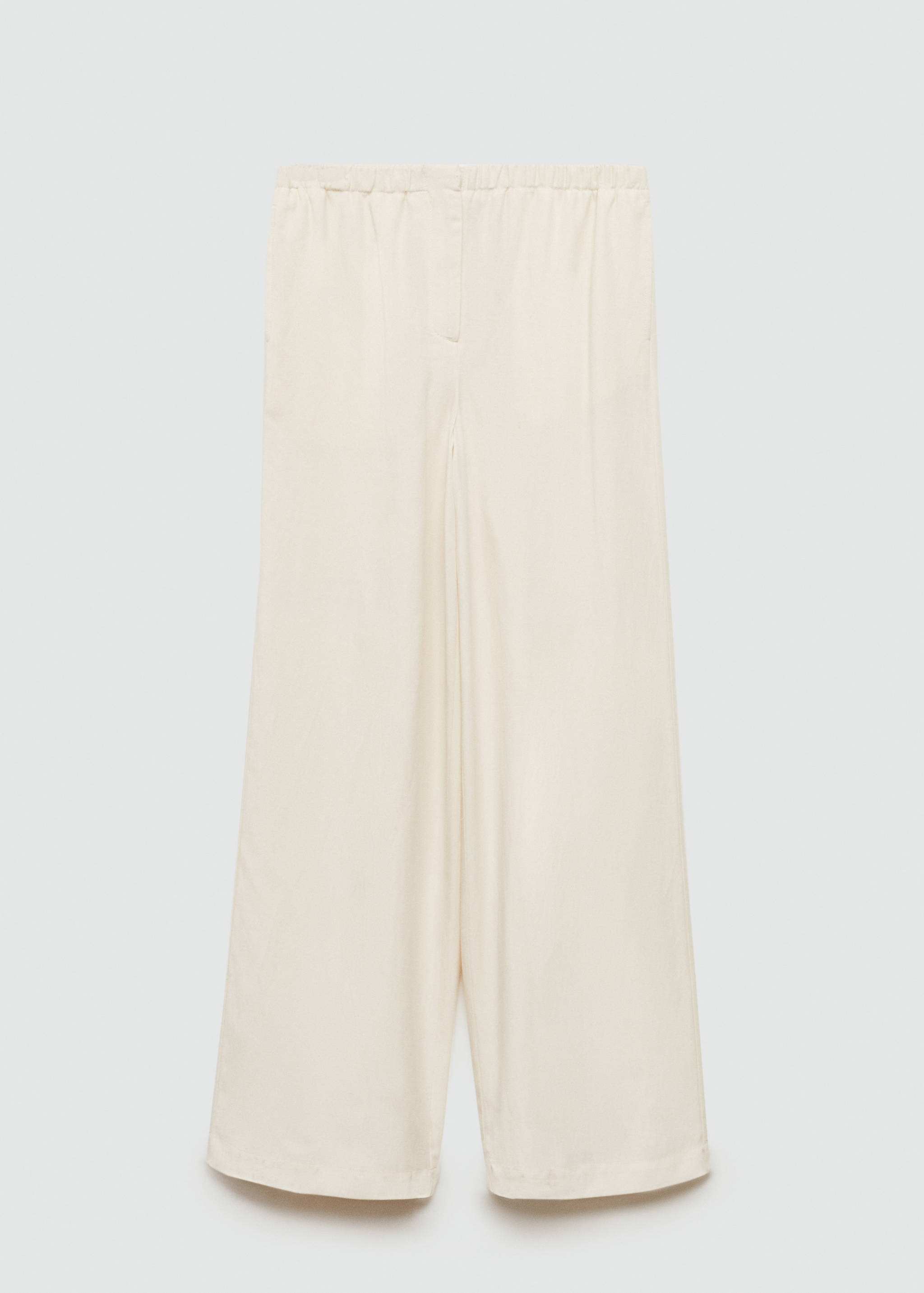 Pantaloni wideleg lyocell - Articolo senza modello