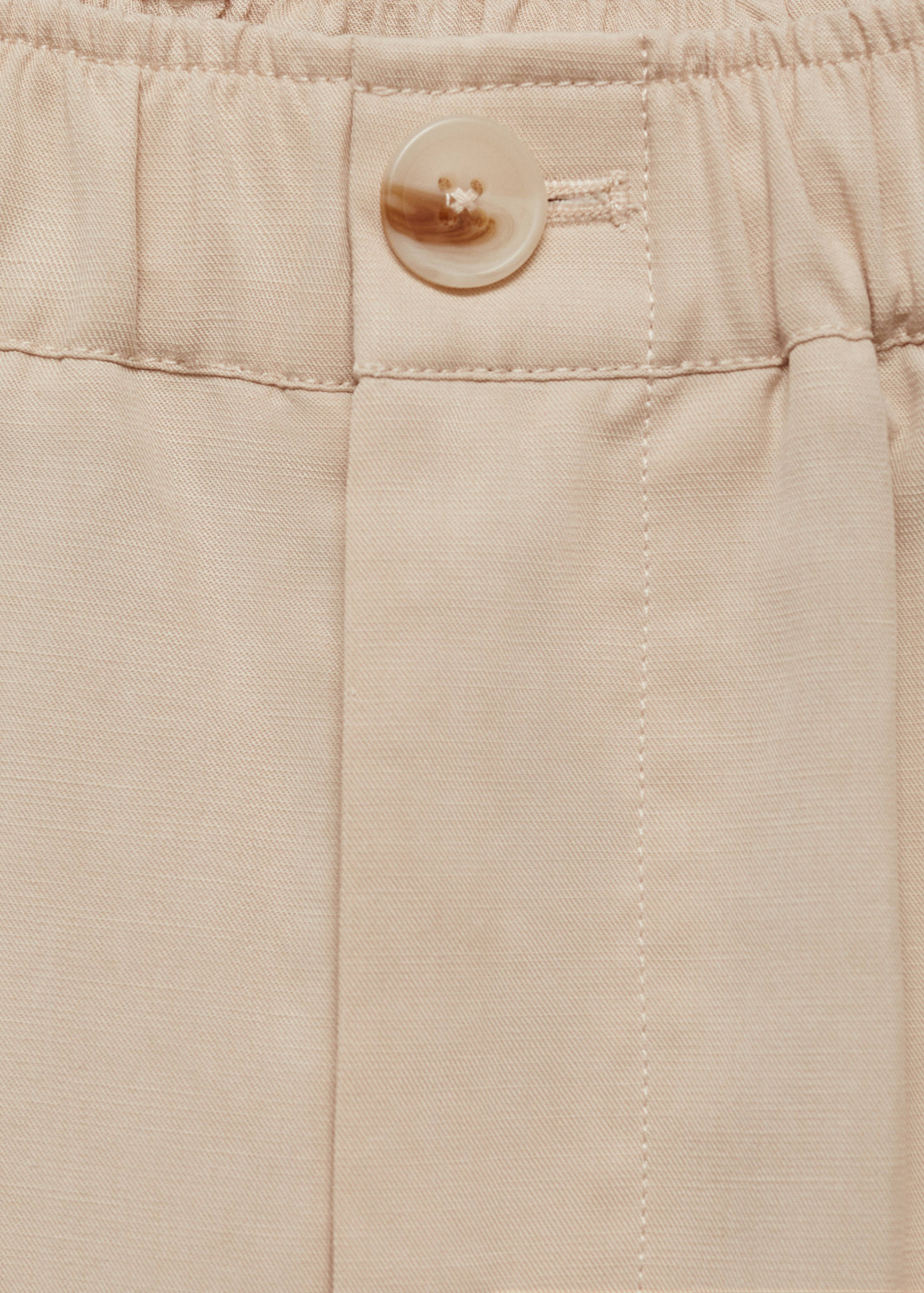 Lyocell pleated trousers - Details of the article 8