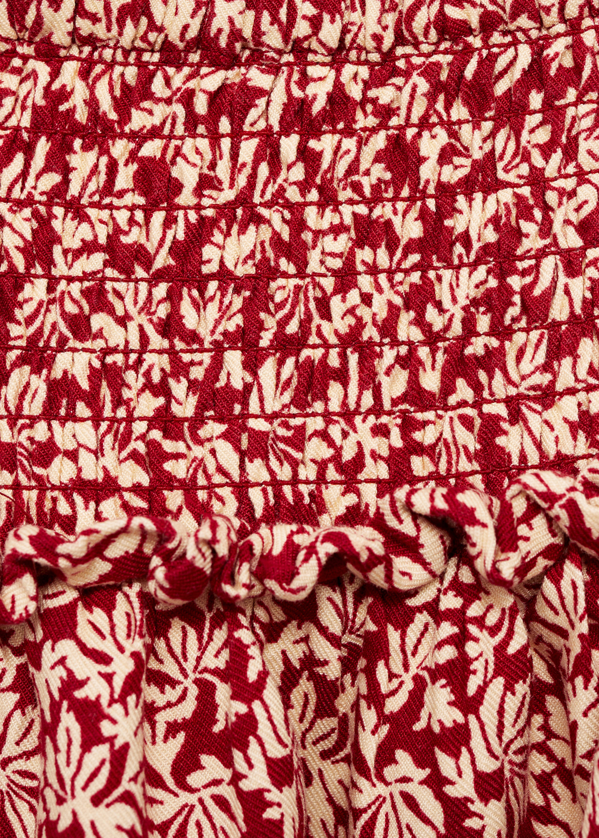 Printed ruffle skirt - Details of the article 8