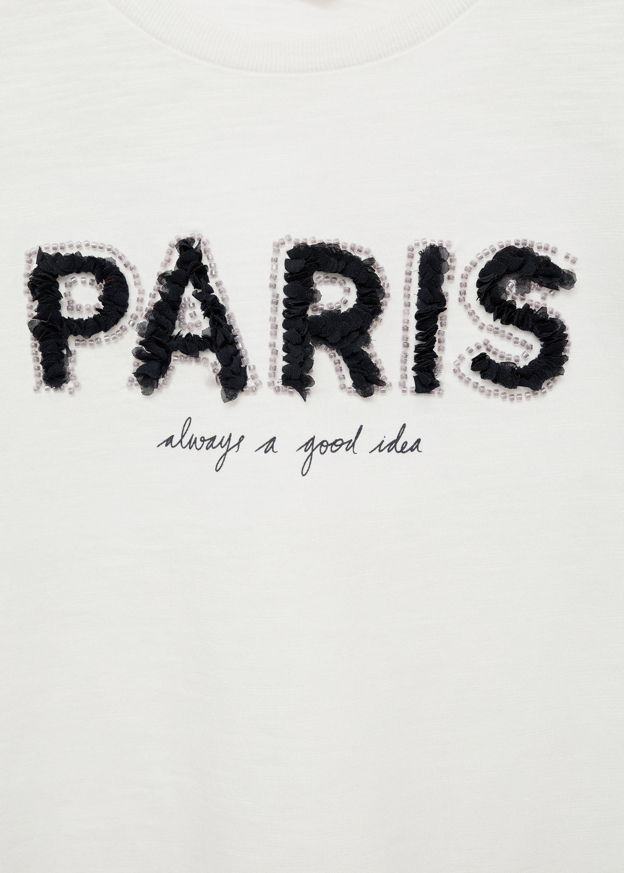 T-shirt imprimé perlé - Détail de l'article 8