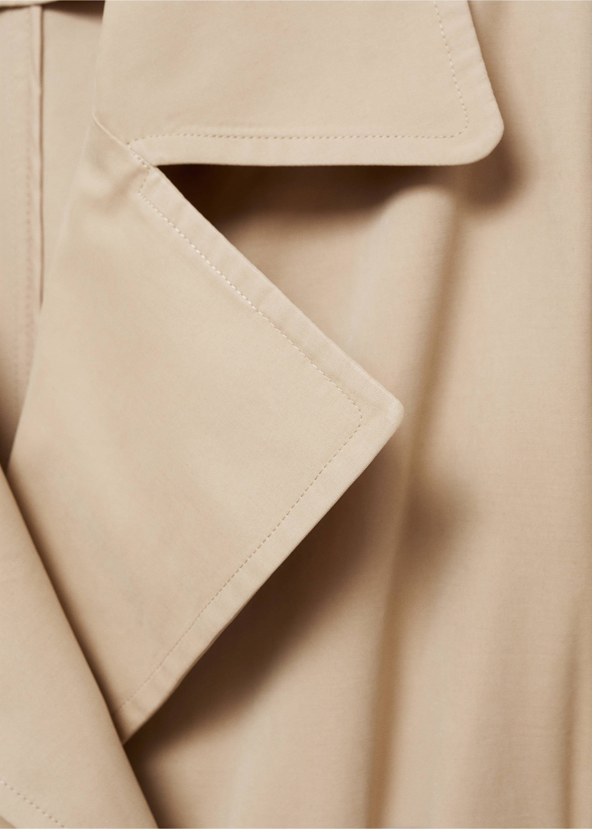 Trench classique ceinture - Détail de l'article 8, Beige. Ref: 77083283-00.